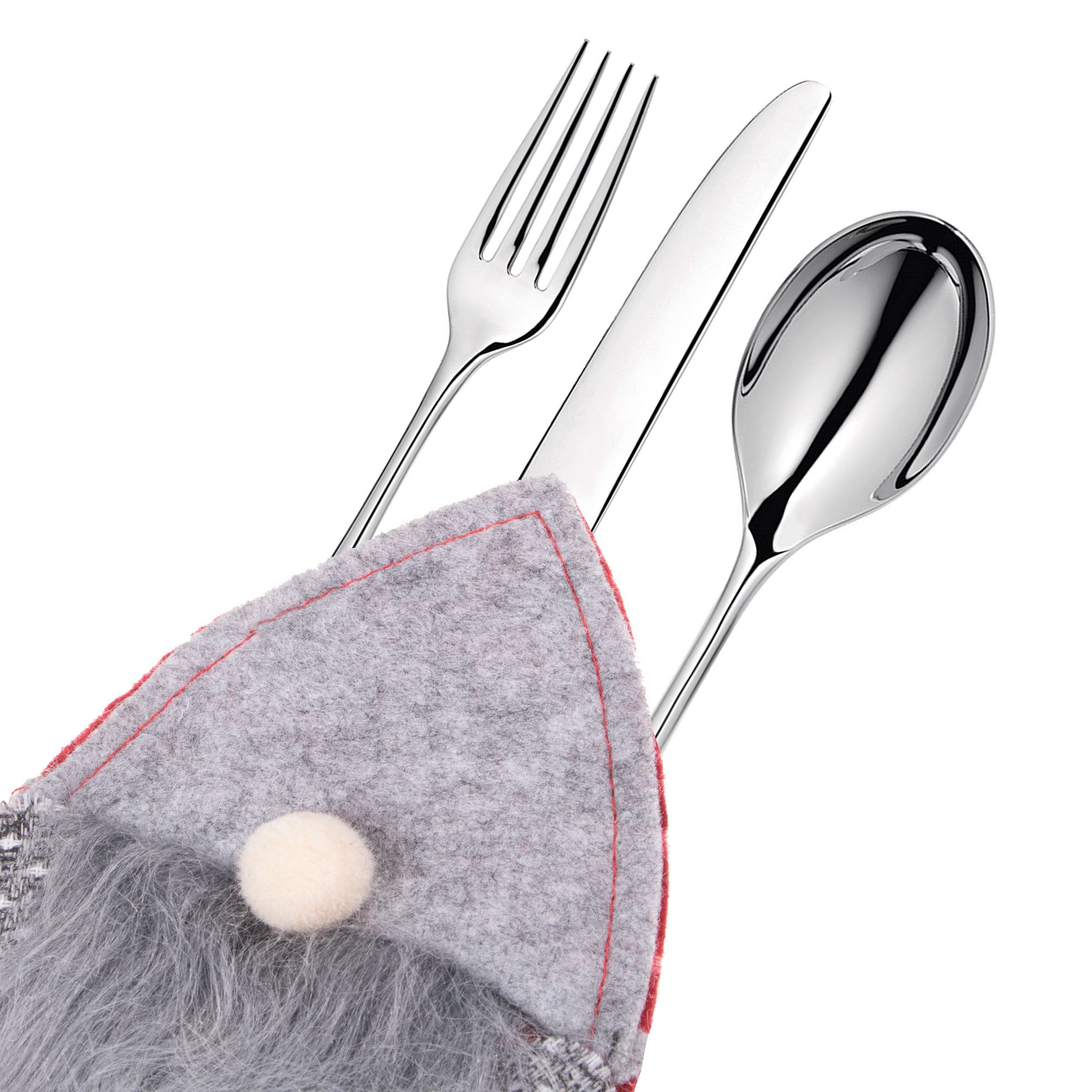 Stalo įrankių dėklas springos, 2 vnt., pilkas ir raudonas, 14 cm 1