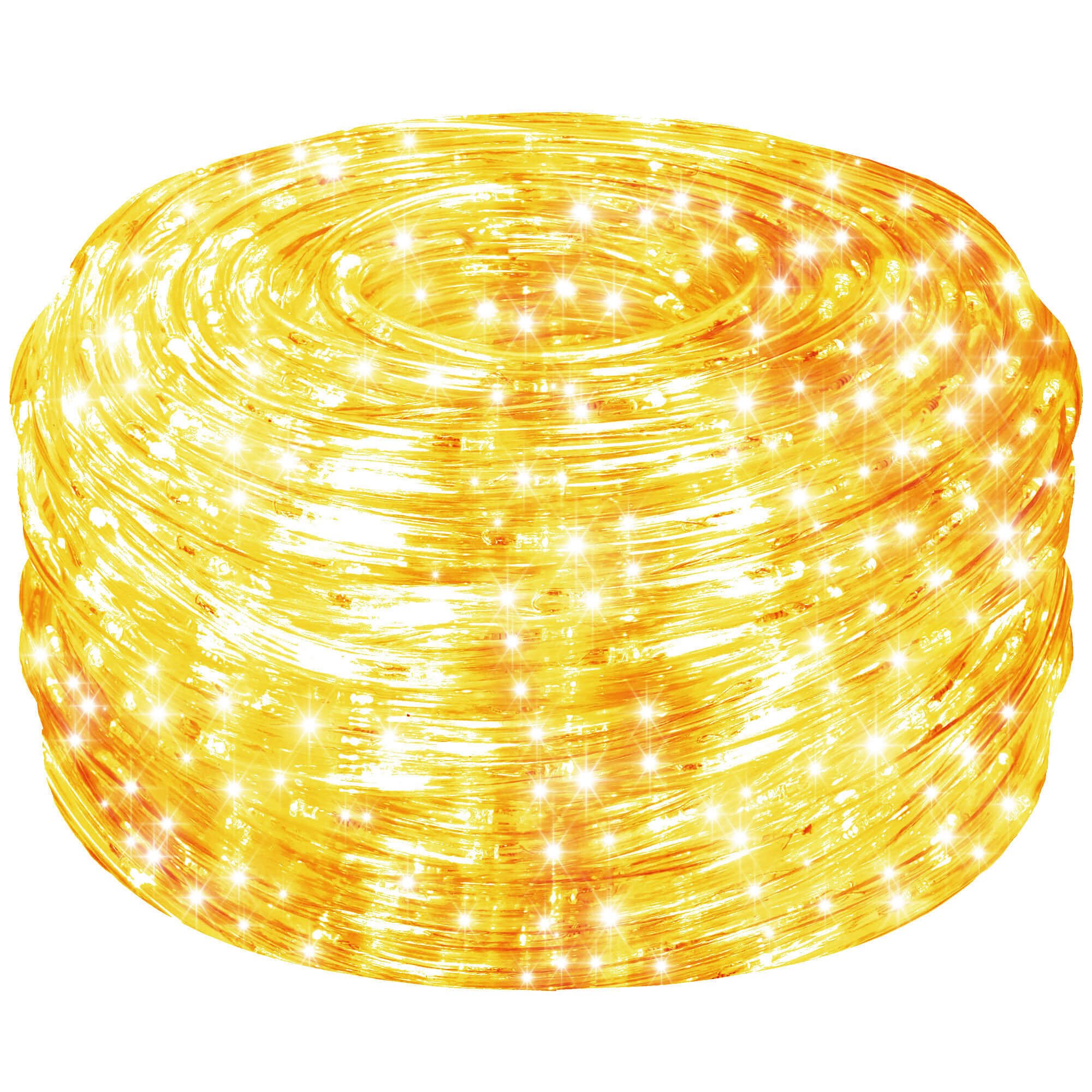 Šviečianti led juosta springos 240 led