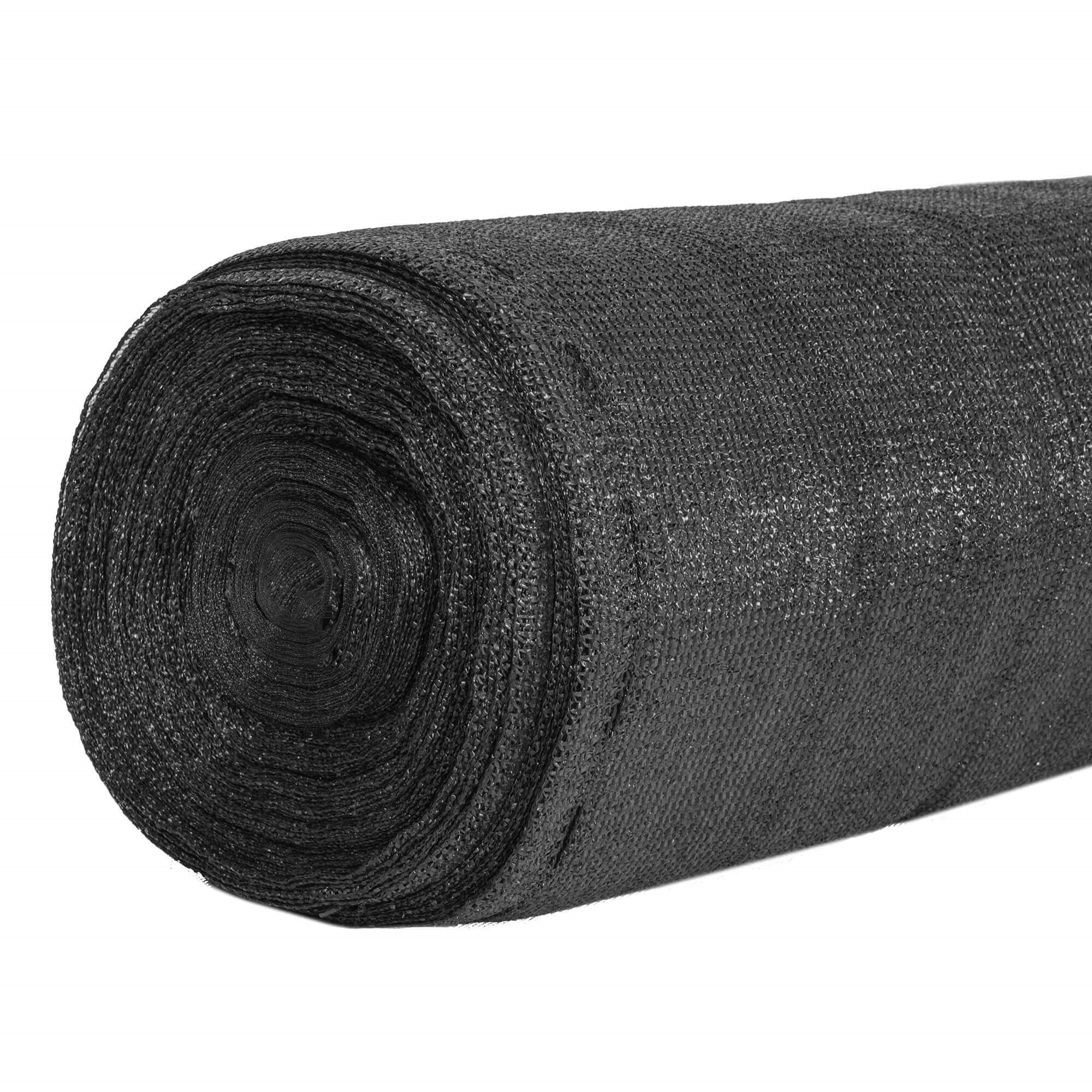 Apsauginis tinklas springos sn0044, 1,2 x 25 m, 140 g/m², antracitas