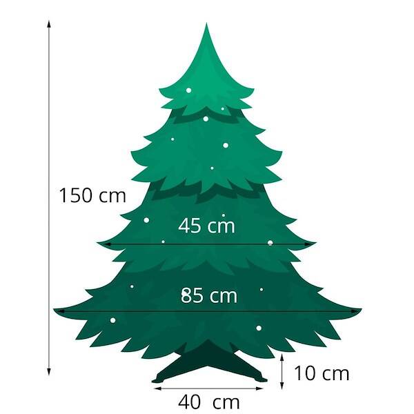 Kalėdų eglutė springos ct0076, 150 cm 1