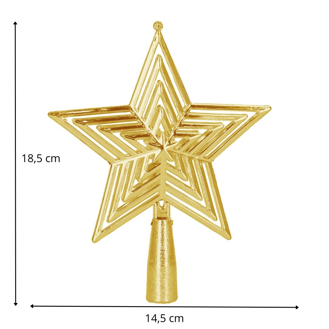 Eglutės žvaigždė springos pp 18,5 cm