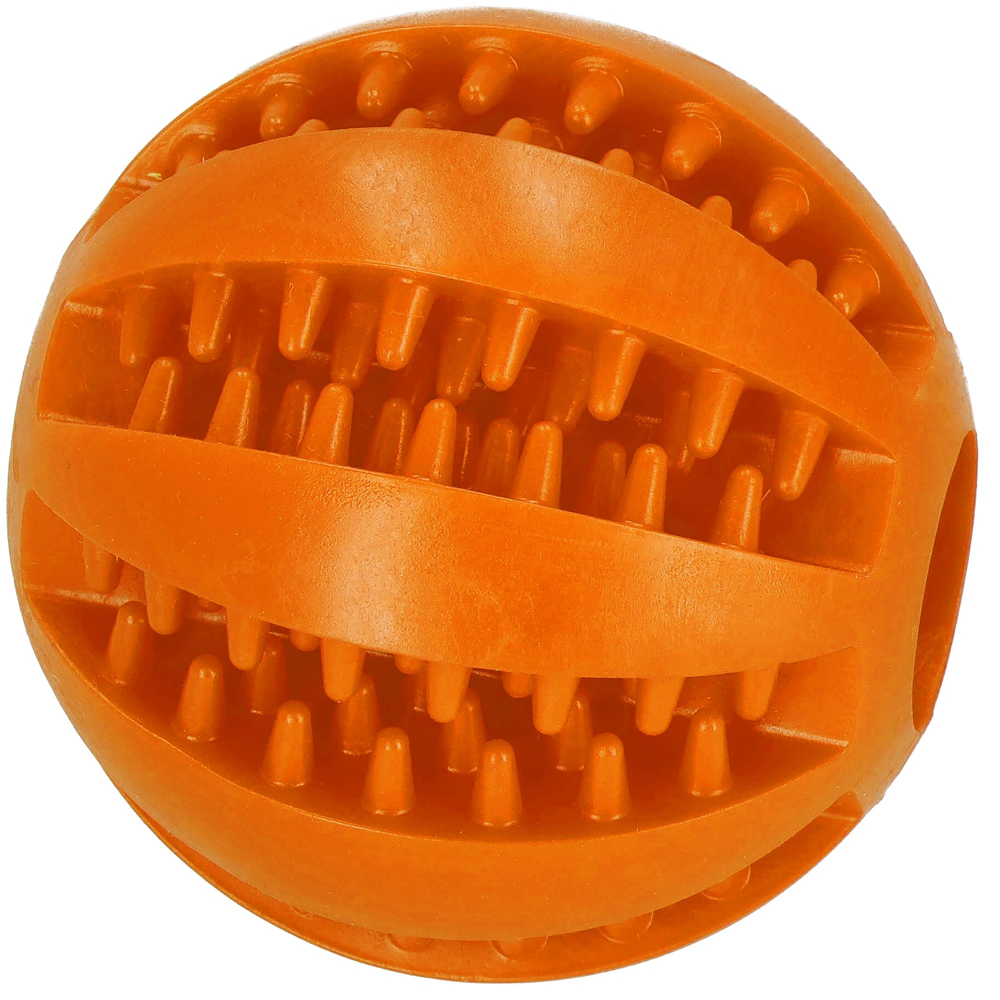Šuns kramtomas žaislas springos pa0291, oranžinis, 7 cm