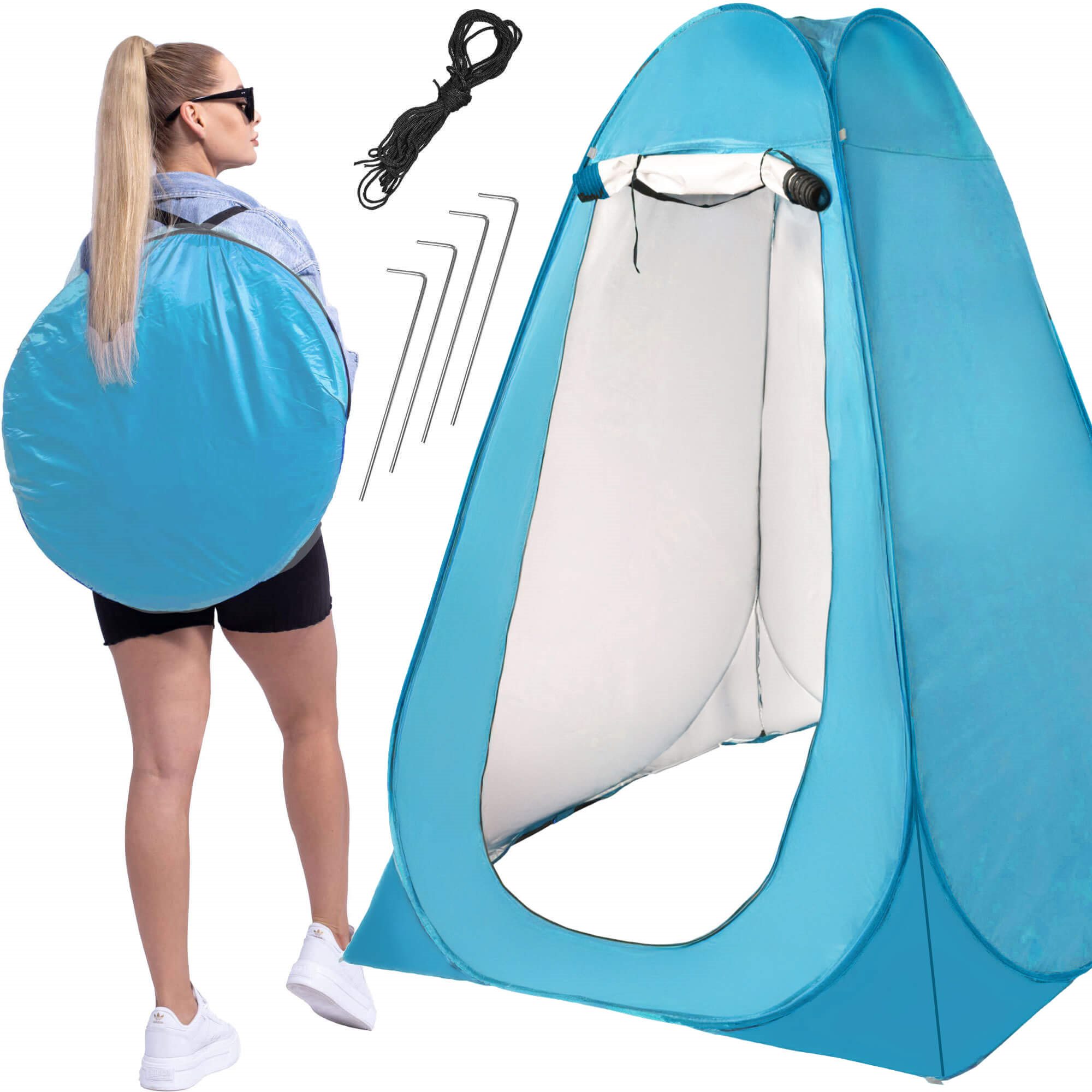 Persirengimo palapinė springos pt025 120 x 120 x 190 cm