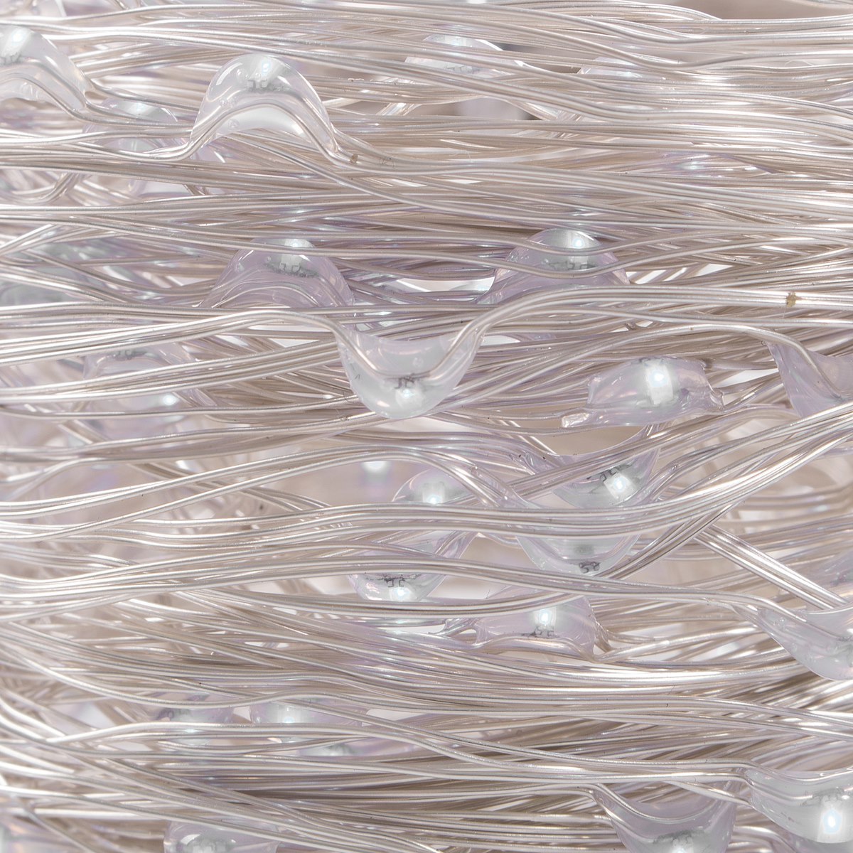 Šviesos girlianda su 100 led lempučių, rožinė ir mėlyna