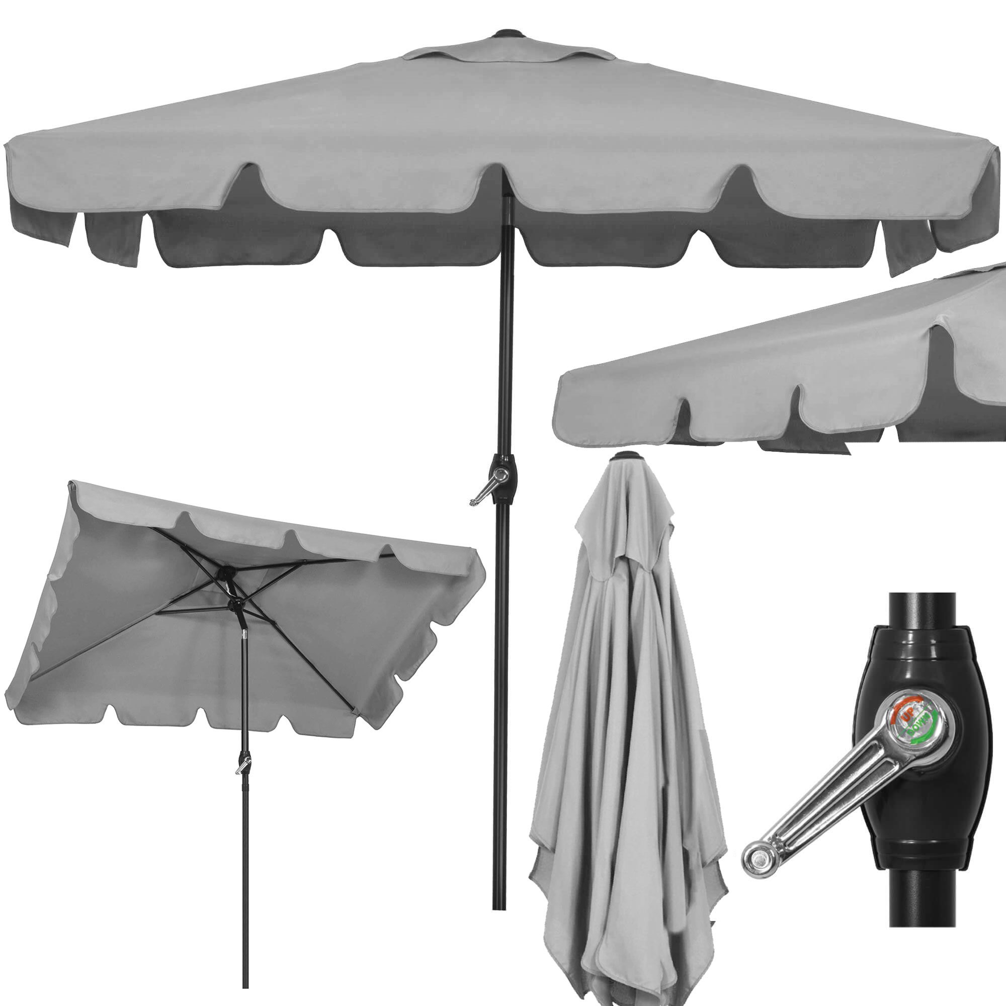 Sodo skėtis Springos GU0038 166x240 cm 2