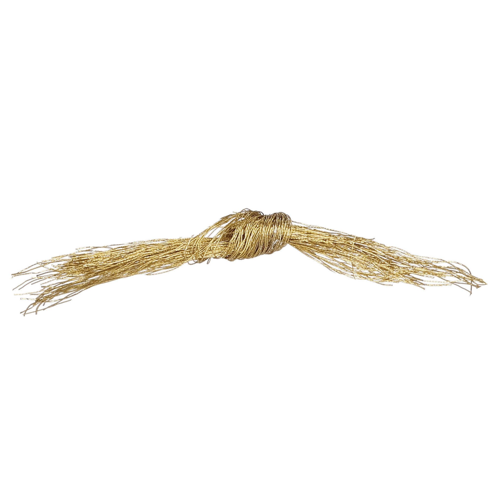 Kalėdiniai eglutės papuošimai springos, 6 cm, 24 vnt., auksinė rožė
