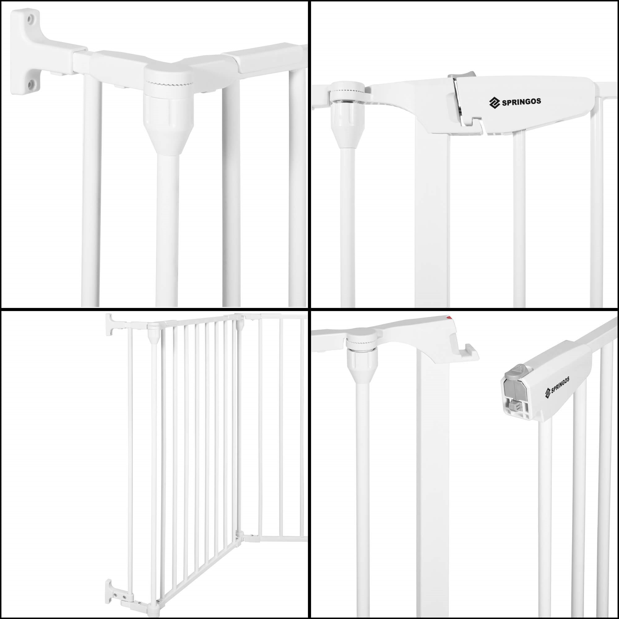 Apsauginiai varteliai springos sg0016, 318 cm, 5 segmentai