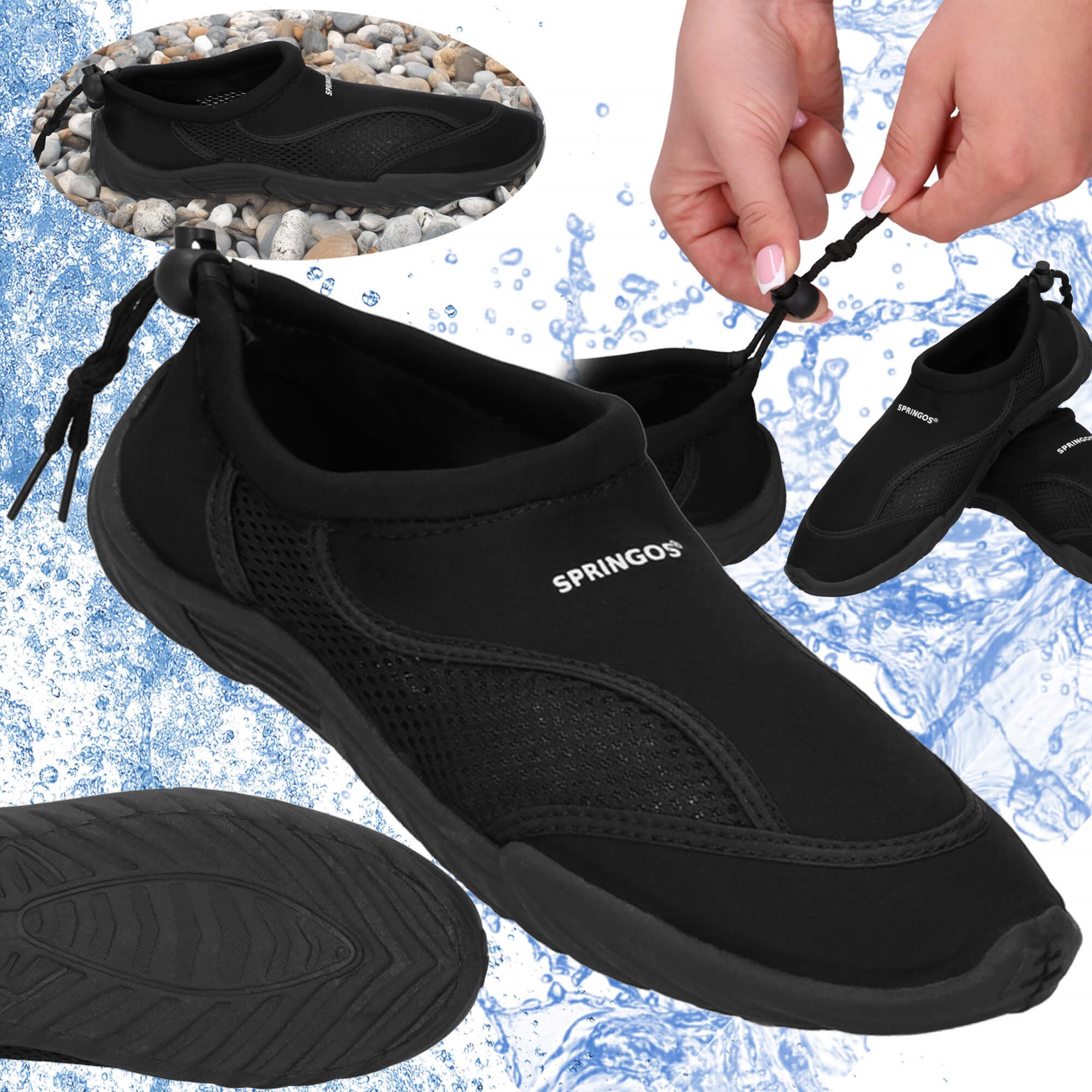 Vandens batai Springos CS0156 44 dydis 2