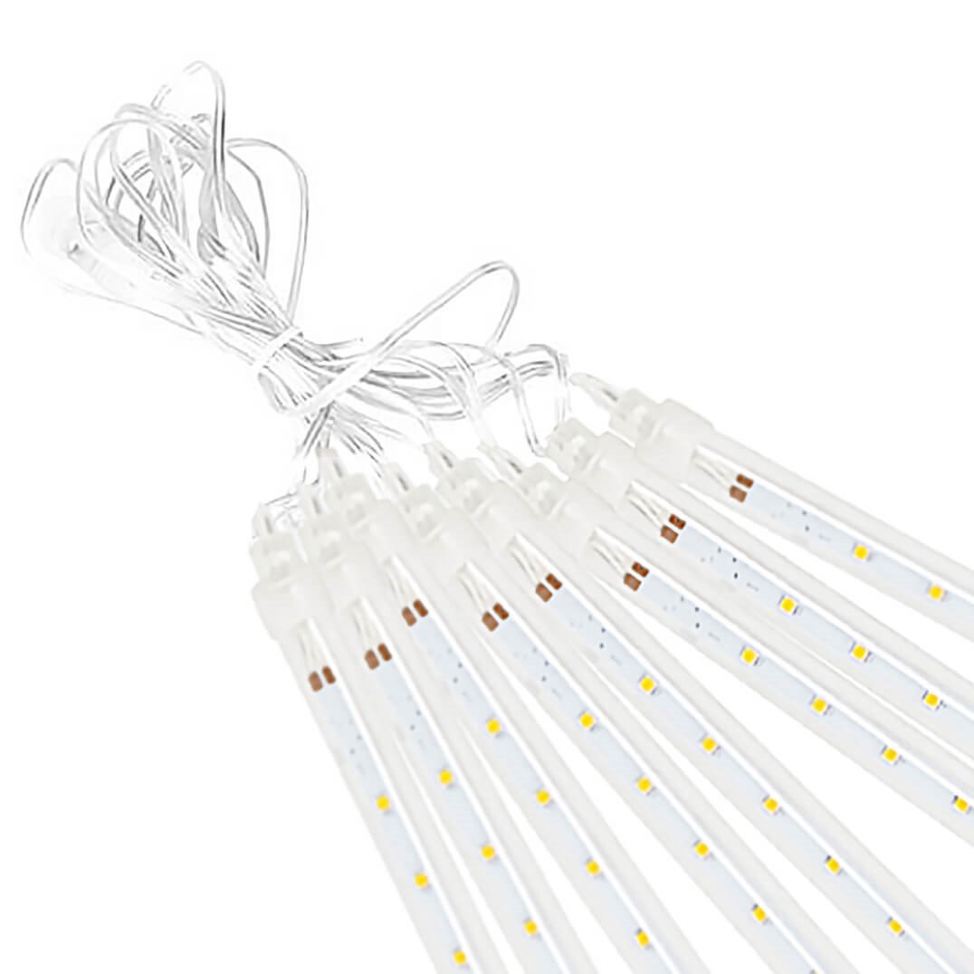 Led girlianda varveklių formos, 144 led, 3 m