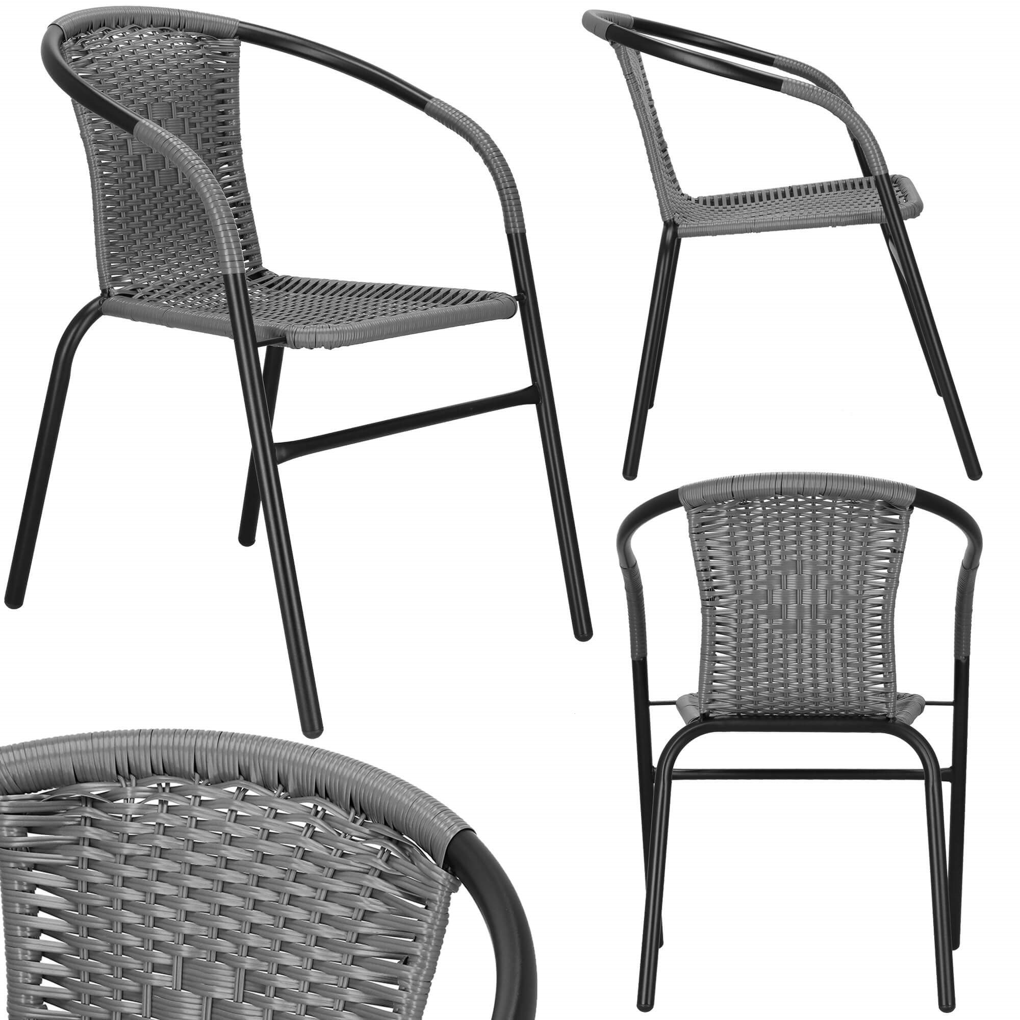 Lauko kėdė springos gf1022 iš metalo ir tekstileno 1