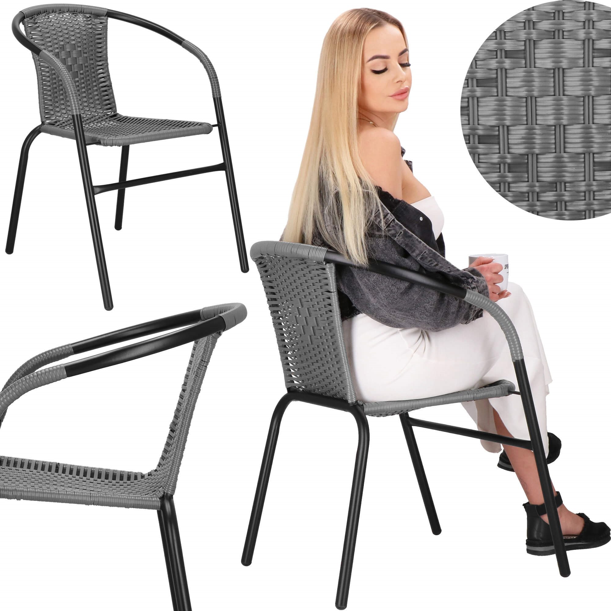 Lauko kėdė springos gf1022 iš metalo ir tekstileno 3