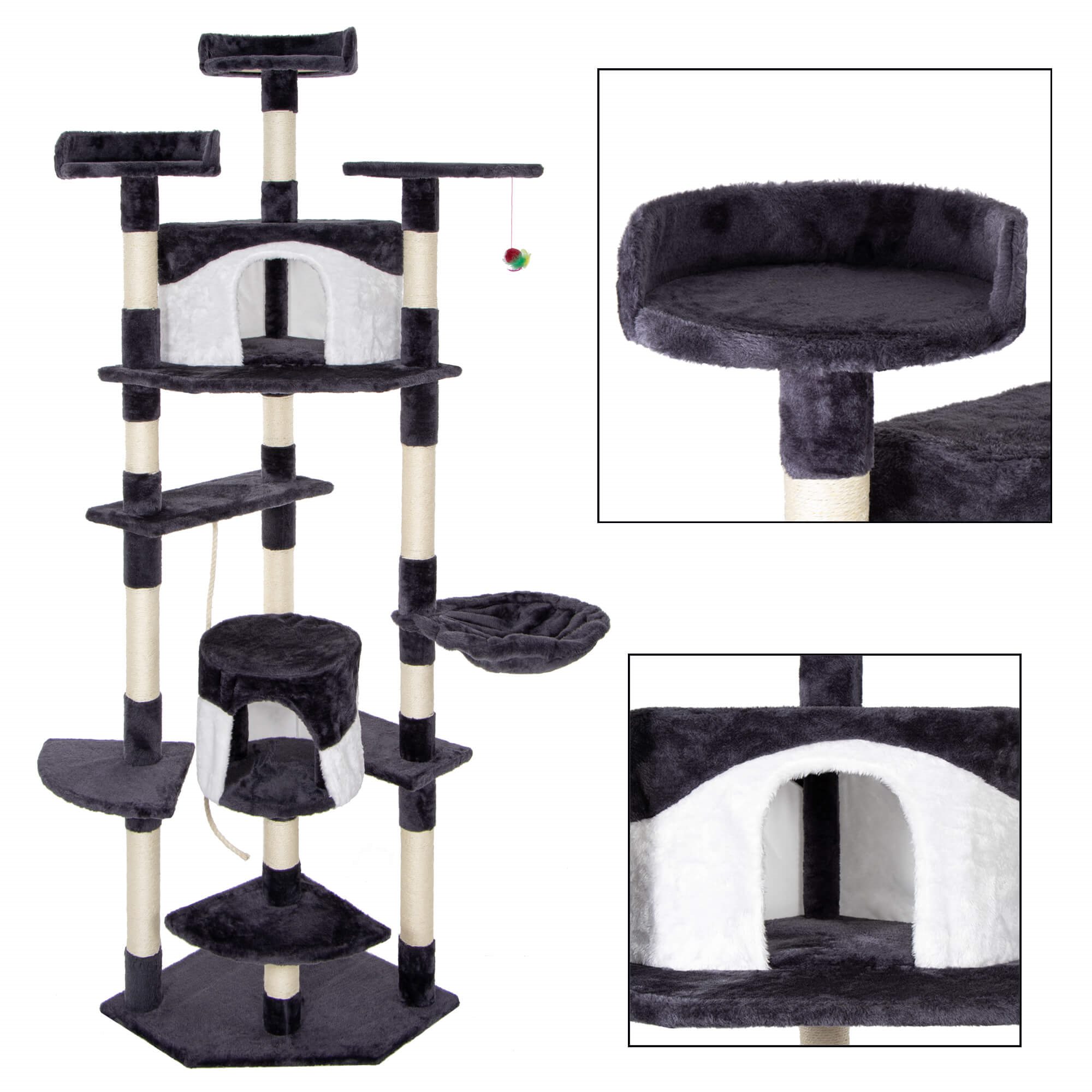 Kačių draskyklė springos pa1045 203 cm su 11 aukštų