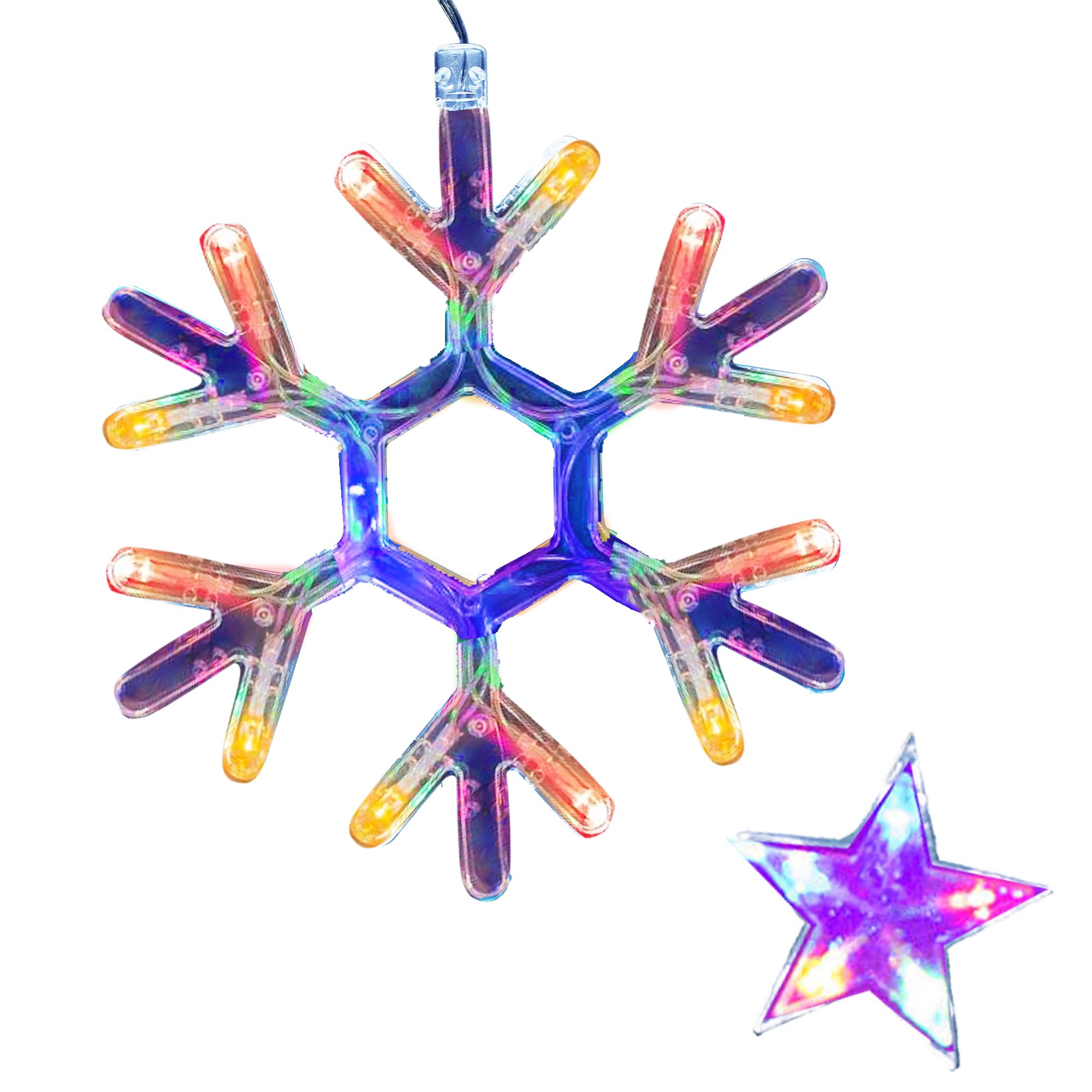 Kalėdinės girliandos springos su programuojamomis funkcijomis, 150 led 3