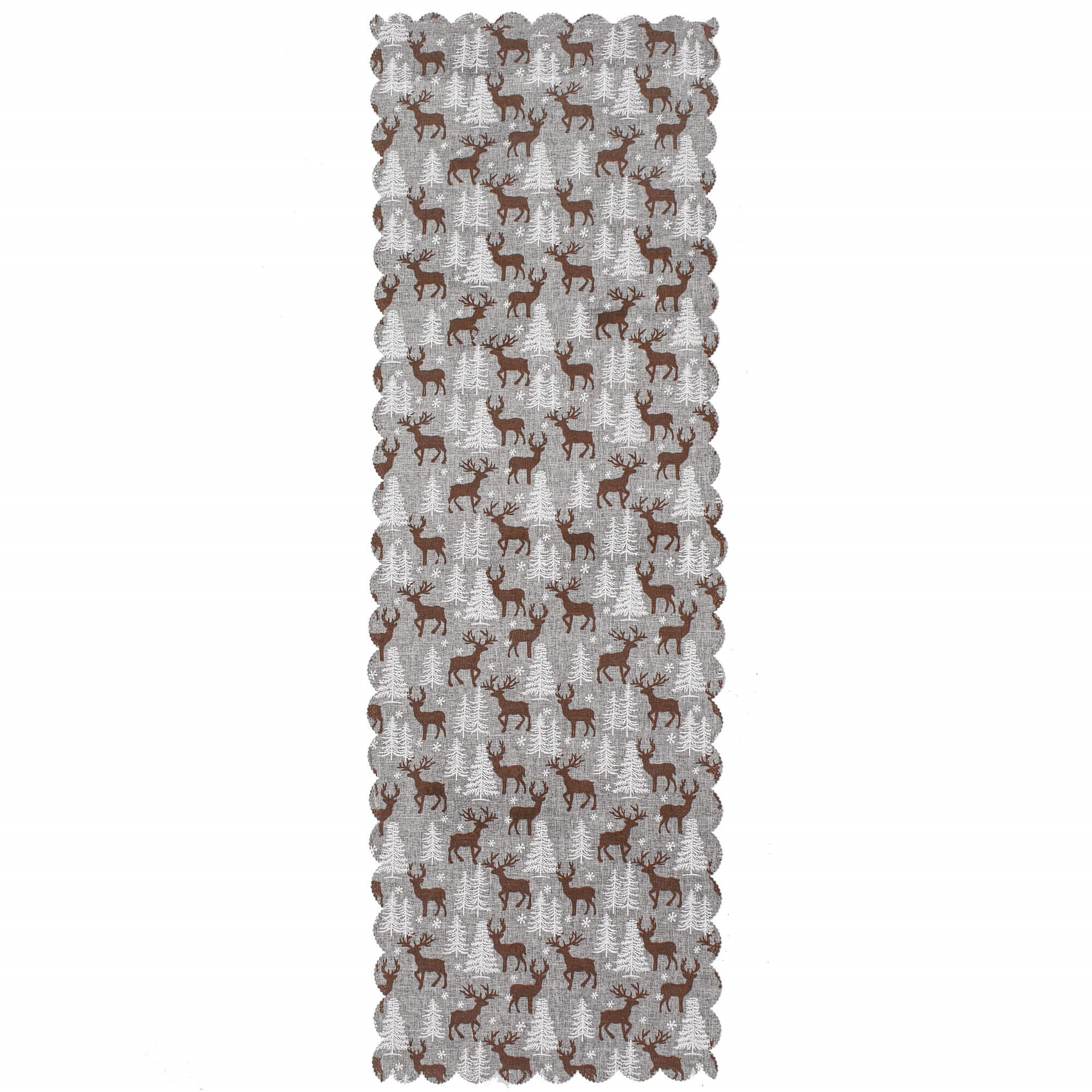 Kalėdinis takelis audinys springos ca0616, 35,5 x 186 cm