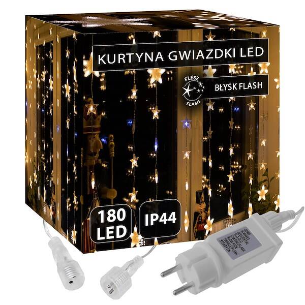 Kalėdinės girliandos springos cl4004 180 led 2m