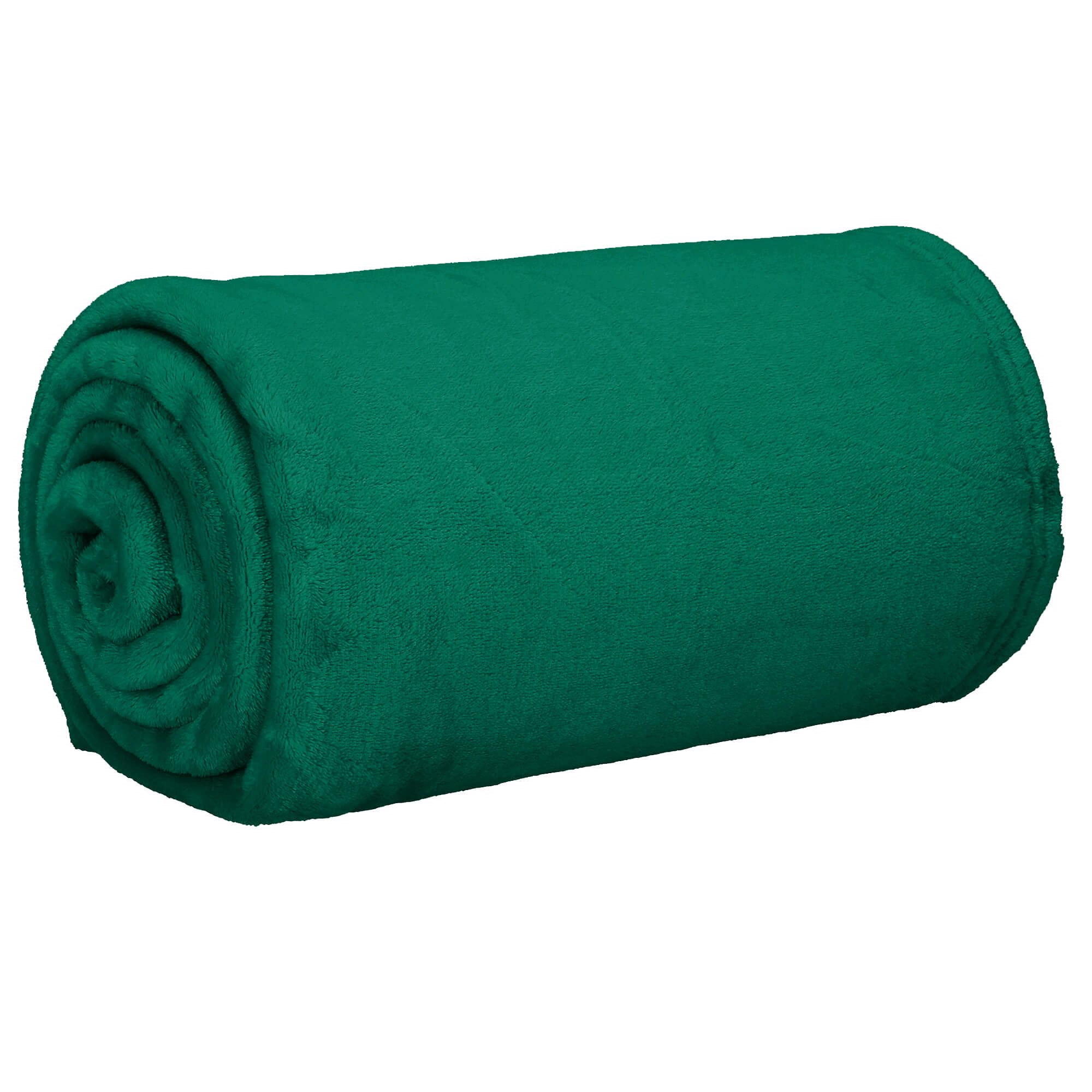 Pledas springos 200x220 cm žalias poliesteris