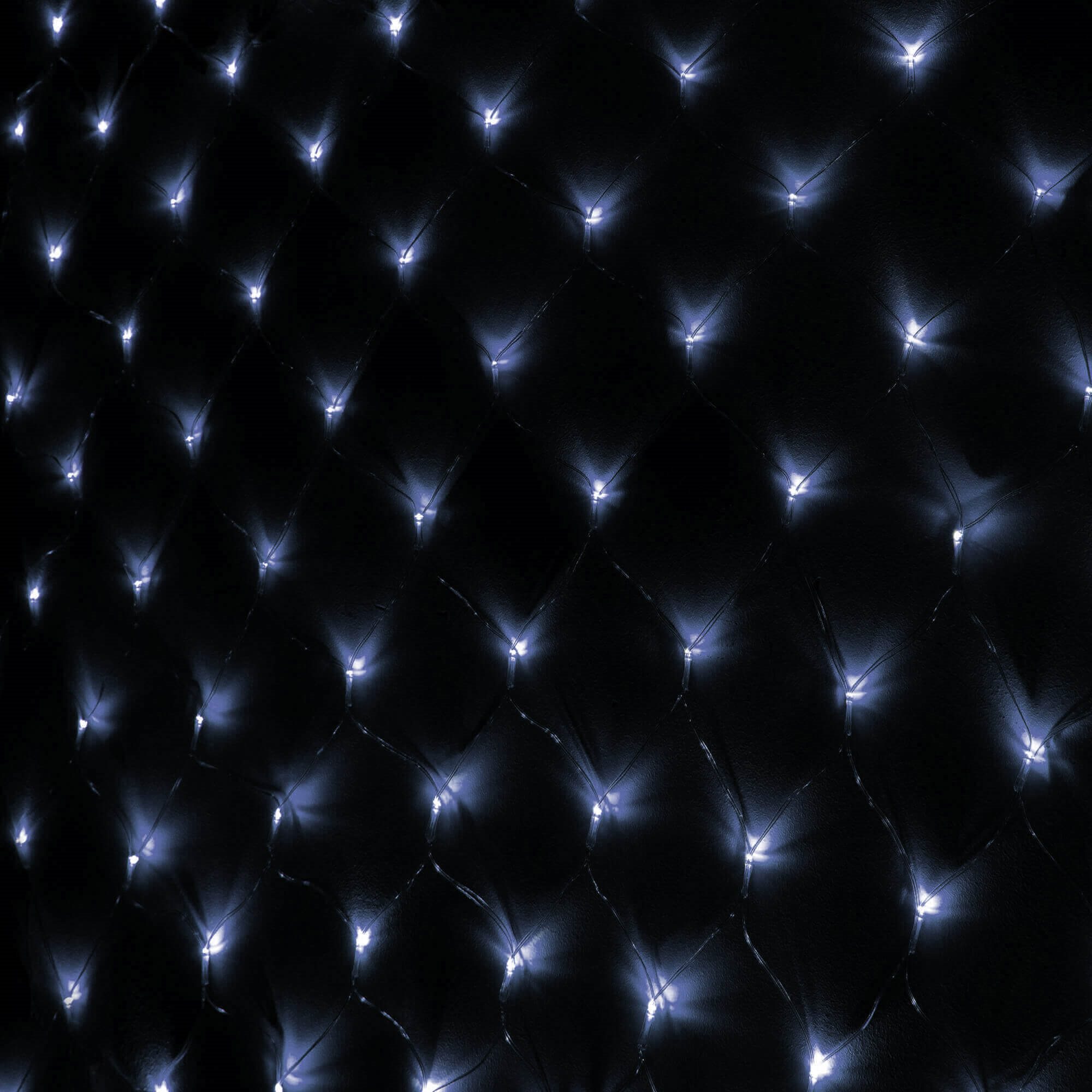 Užuolaidinė girlianda springos 144 led 2x2 mė