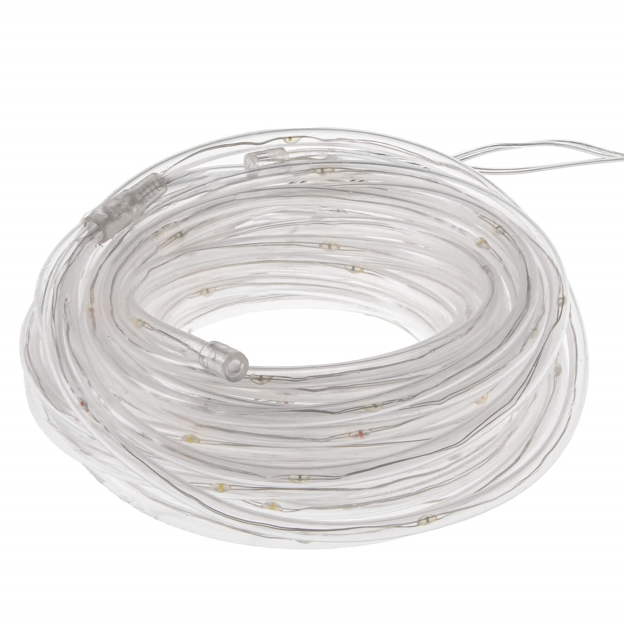 Led kalėdinė girlianda springos, 5,7 m, šilta balta, ip44