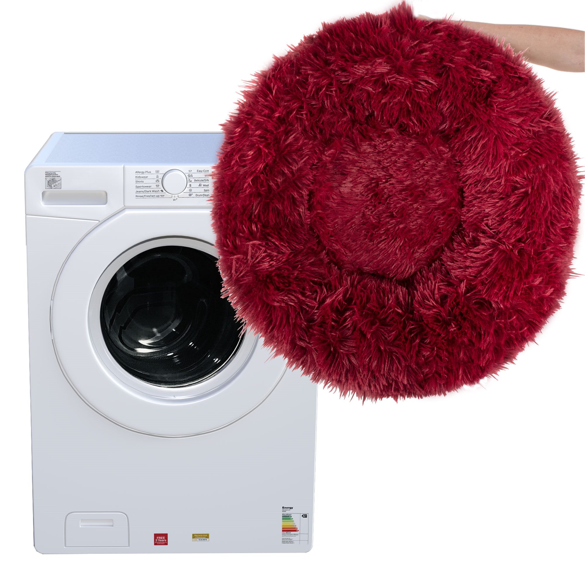 Apvalus gyvūnų guolis springos 40 cm