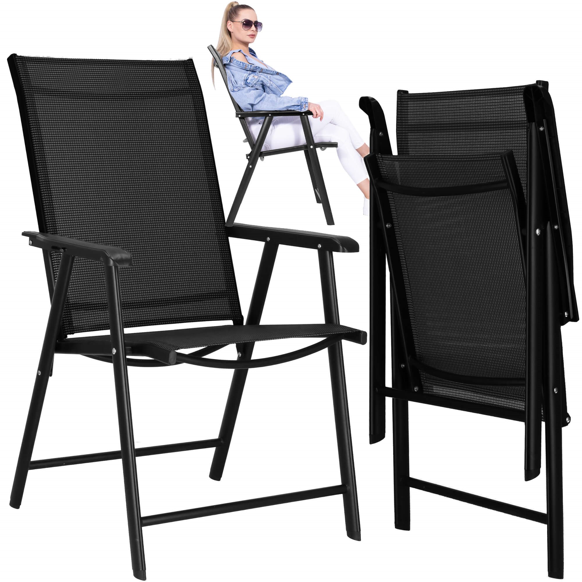 Sulankstoma sodo kėdė springos gf0079, 57x66x95 cm 3