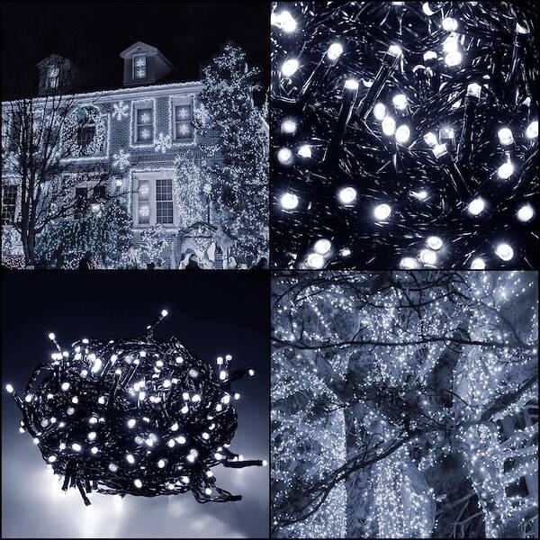 Kalėdinės lempos springos cl1000, 1000 led, 50 m