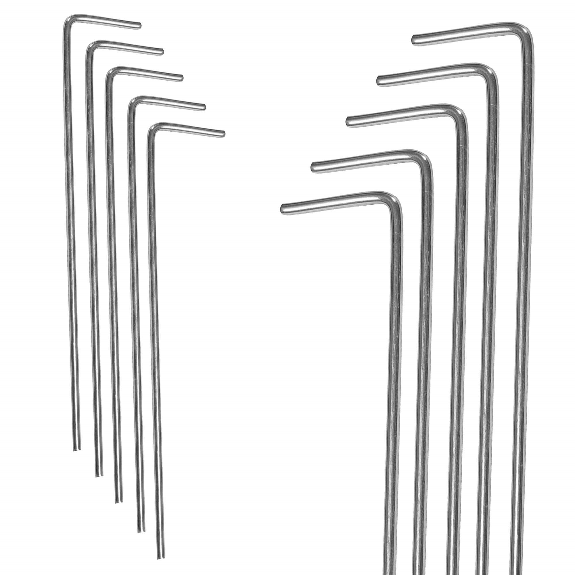 Palapinės kuoliukai springos 22 cm, 10 vnt.