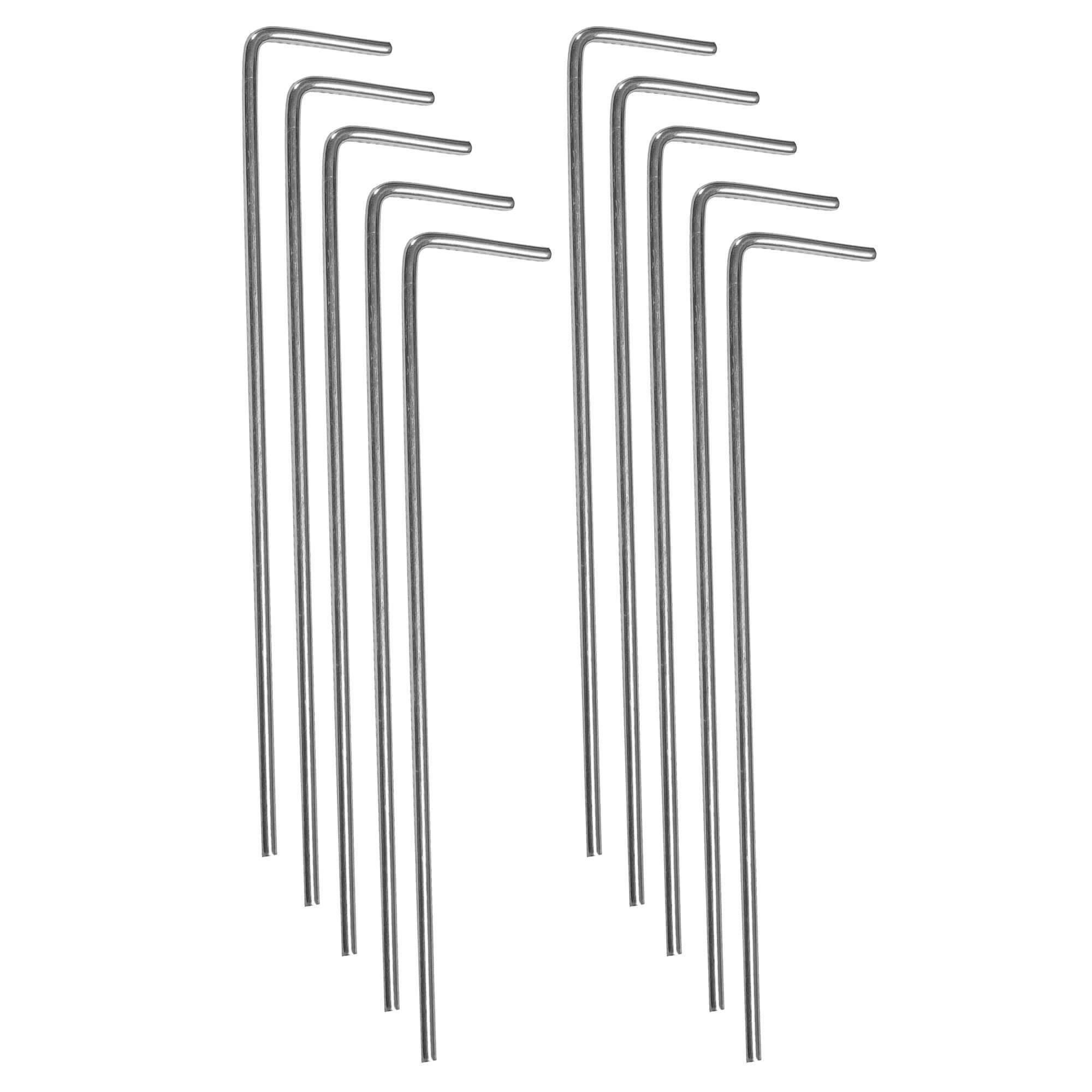 Palapinės kuoliukai springos 22 cm, 10 vnt. 1