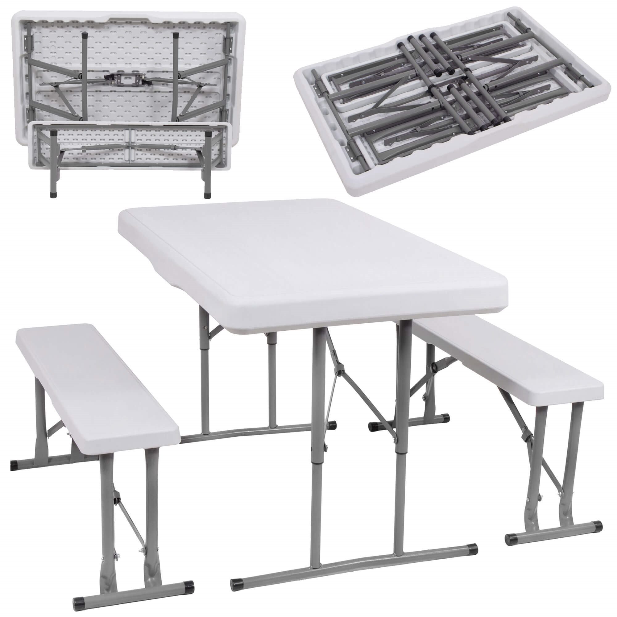 Sulankstomas stalas su suolais Springos GF0096 3