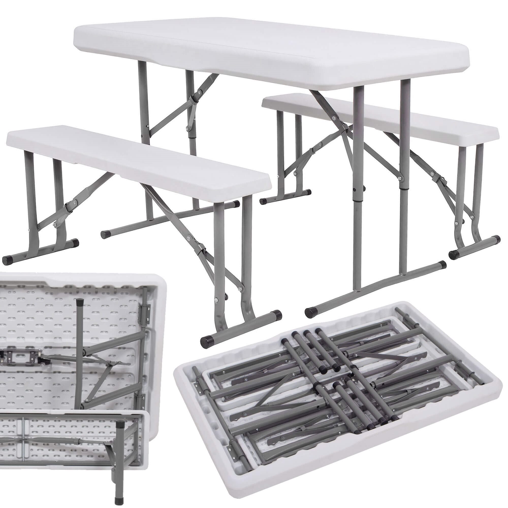 Sulankstomas stalas su suolais Springos GF0096