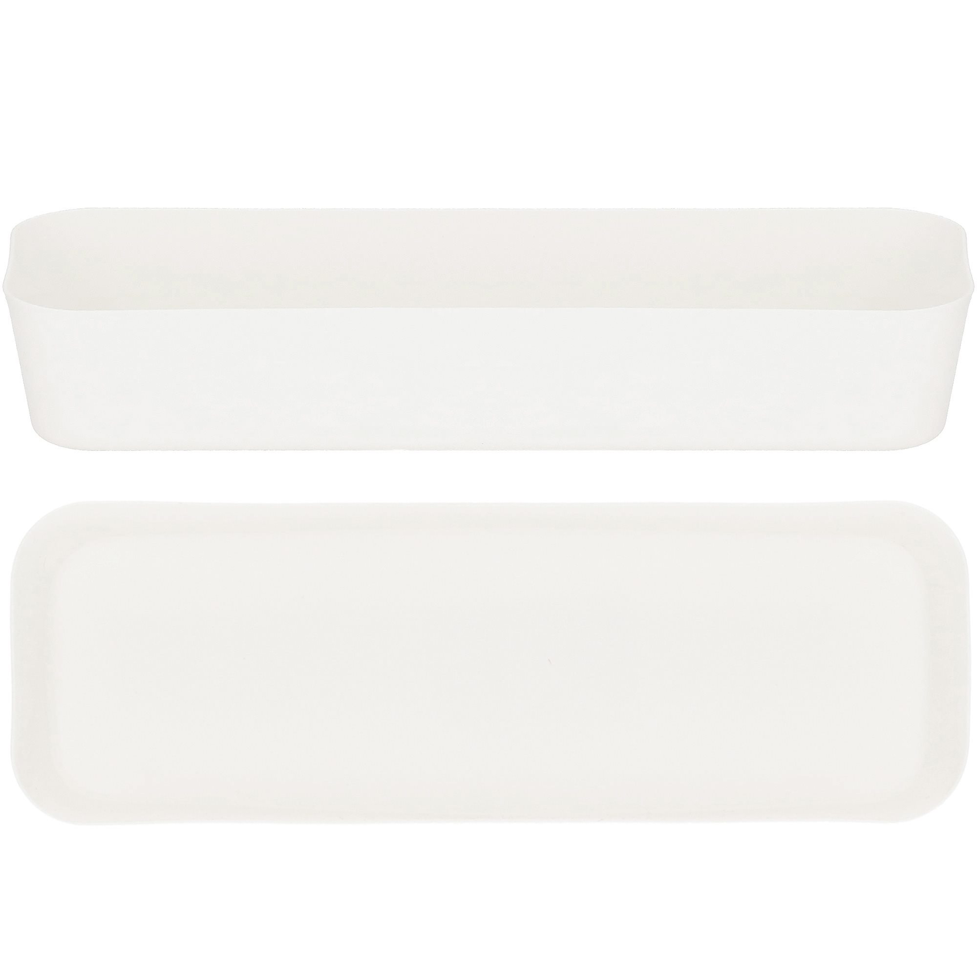 Stalčių dėklas springos 26x9 cm, kreminės spalvos 3
