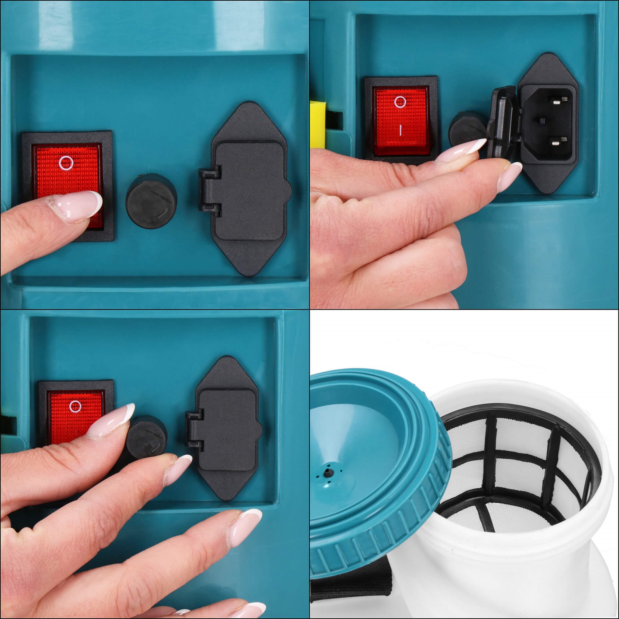 Elektrinis sodo purkštuvas springos ga0059, 16l