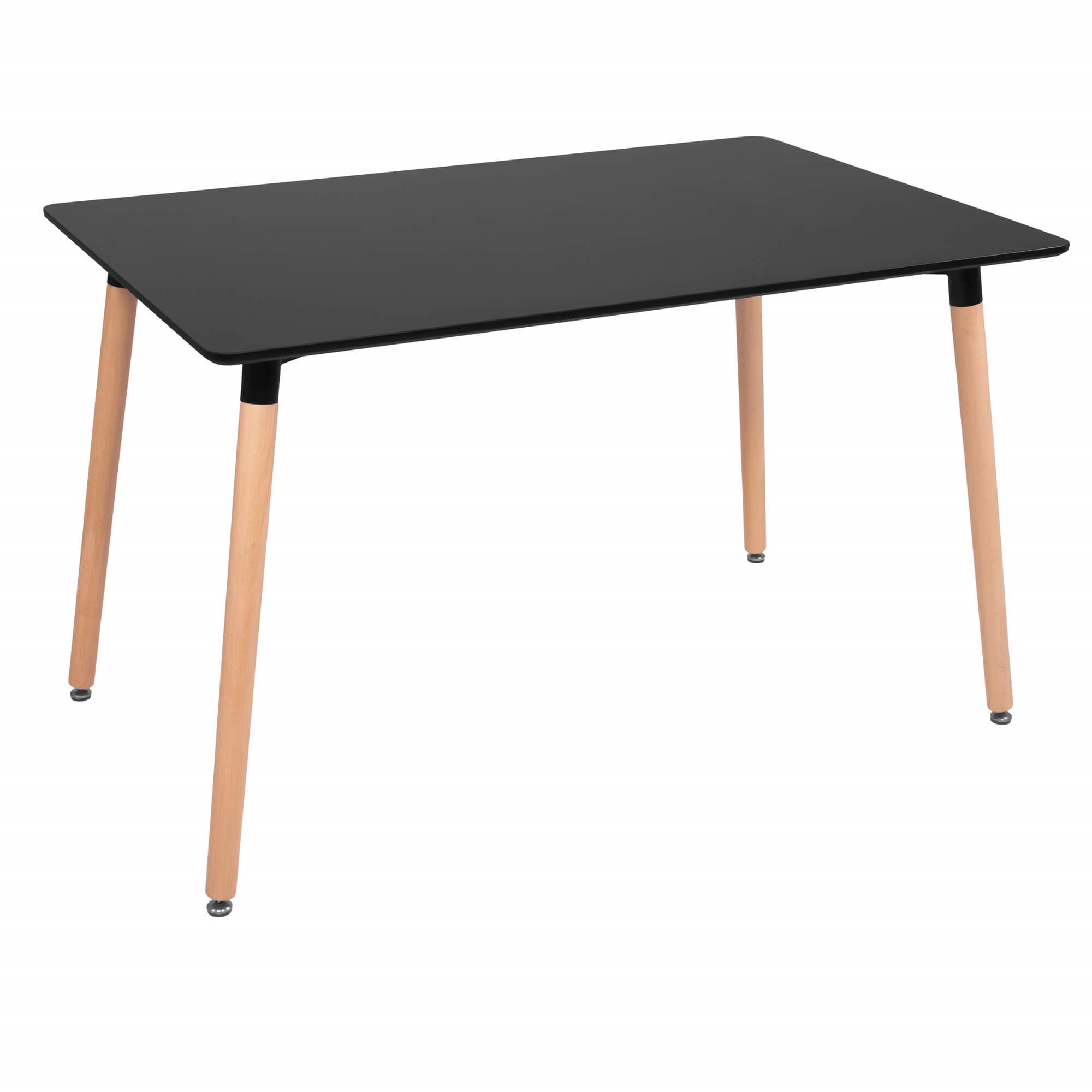 Kavos staliukas springos hf0016, 120x80 cm, juodas/rudas