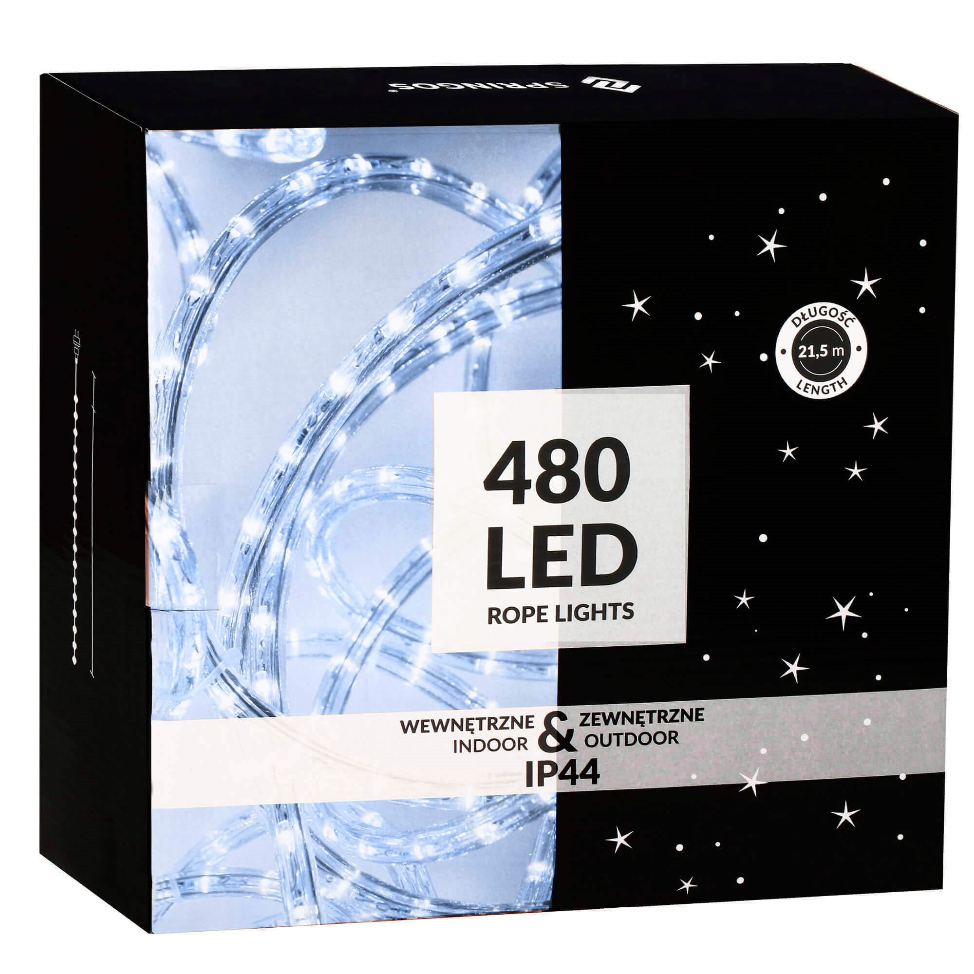 Kalėdinės lemputės springos 480 led, 21,5 m