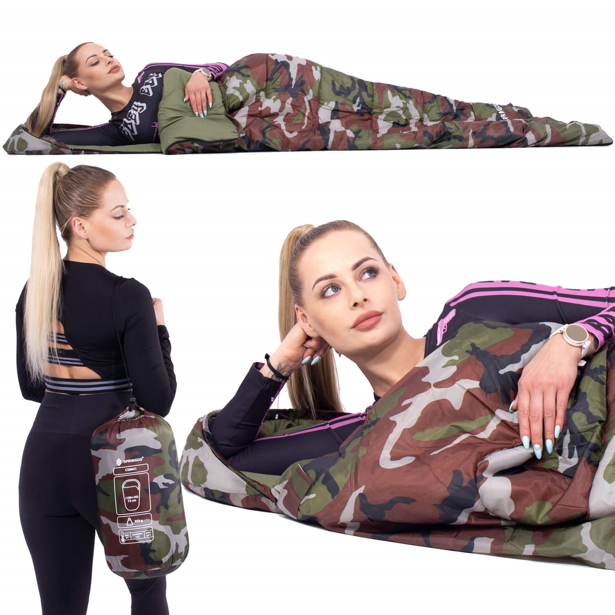 Miegmaišis springos cs0041 210x73 cm