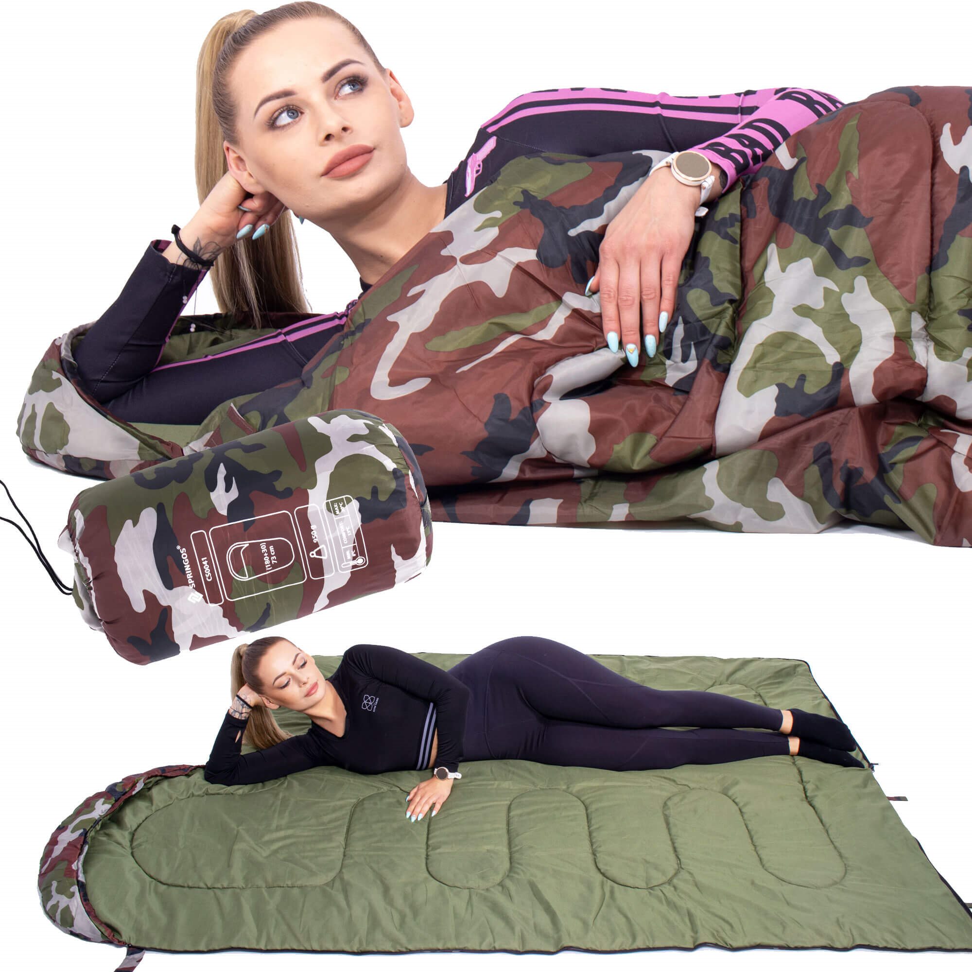 Miegmaišis springos cs0041 210x73 cm
