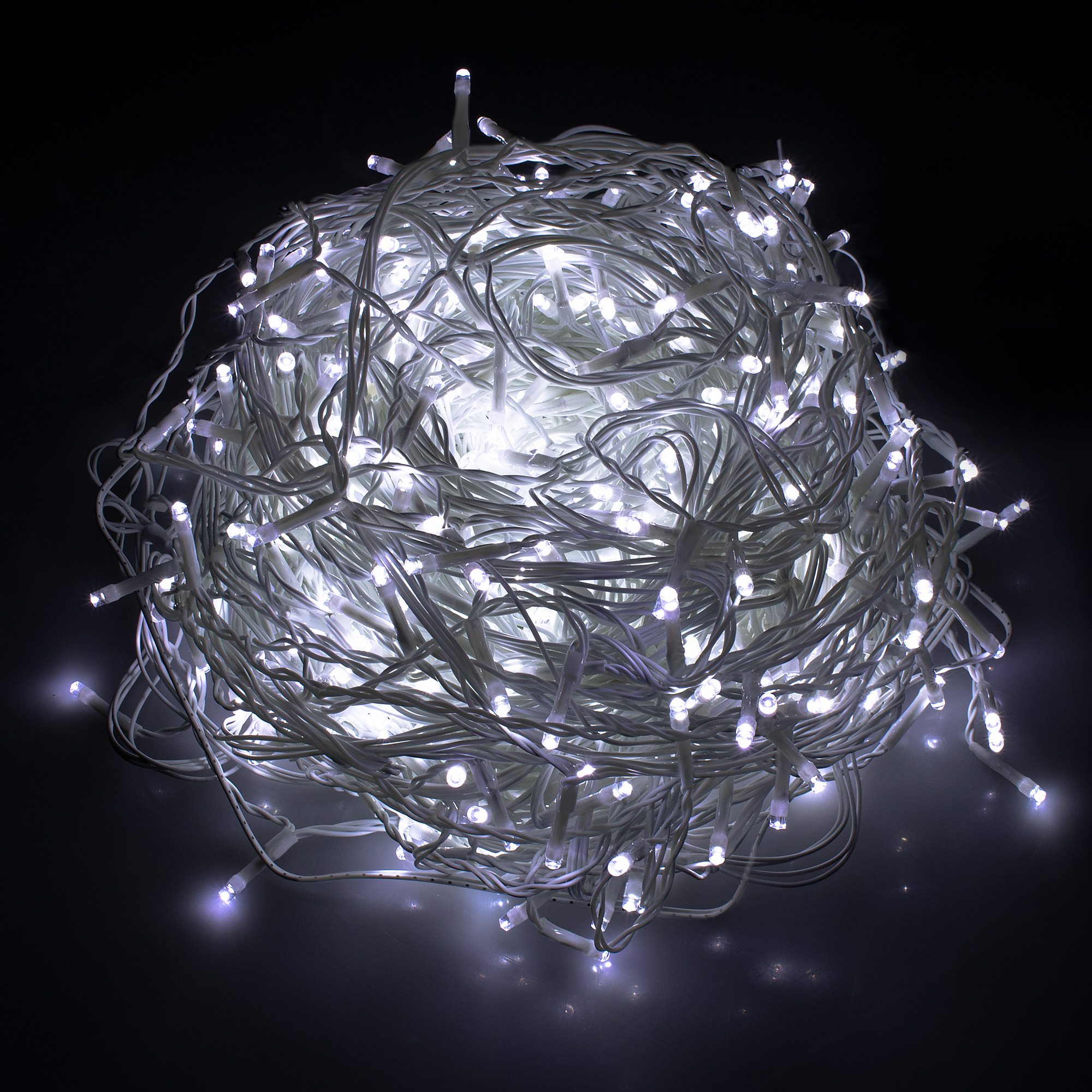 Kalėdinė girlianda su varvekliais, 200 led, 8 m 3