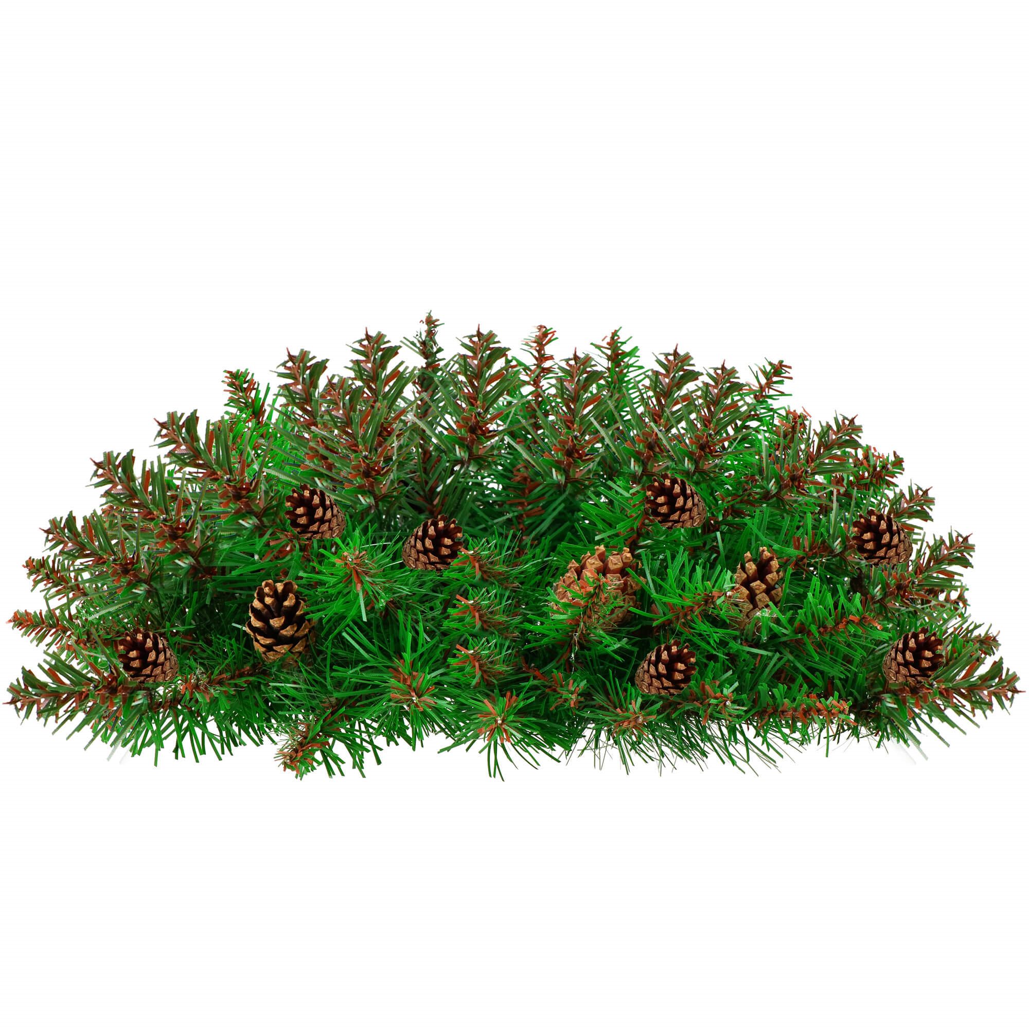 Vainikas springos 45 cm su kankorėžiais