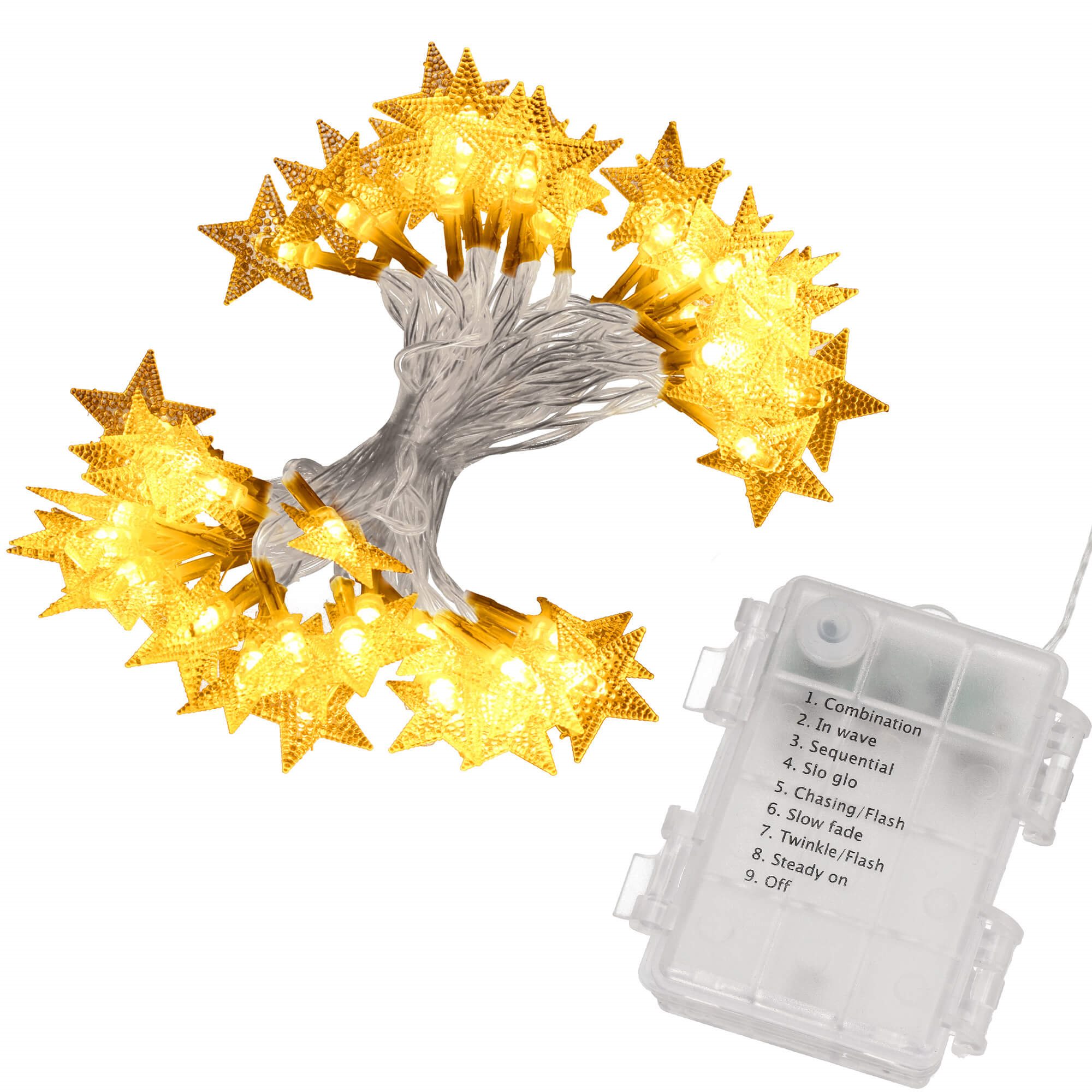 Šviesos girlianda springos 50 led, 5 m 3