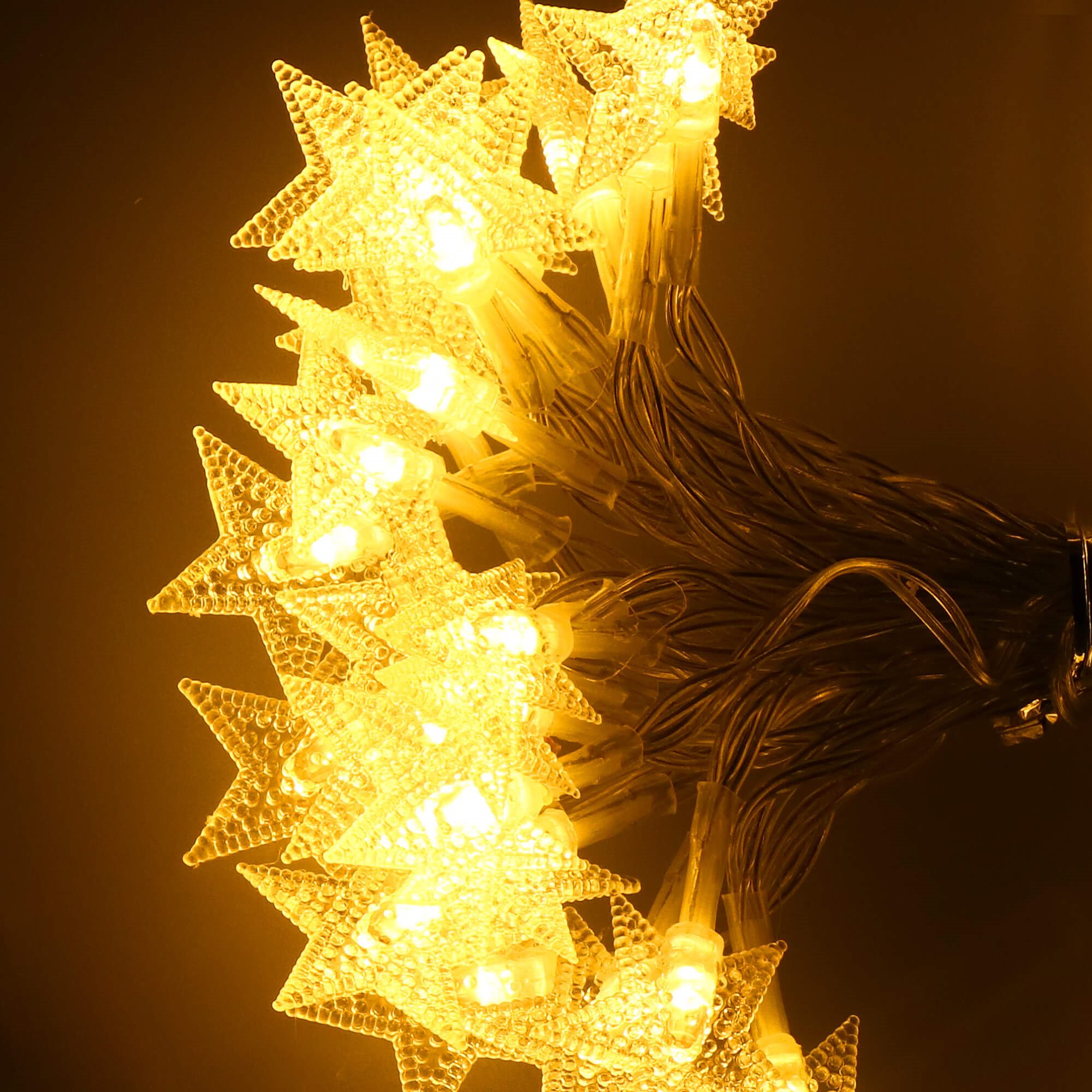 Šviesos girlianda springos 50 led, 5 m