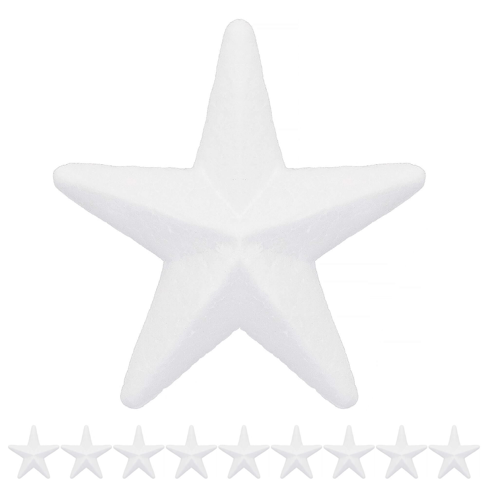 Kalėdinė žvaigždė springos 12 cm polistirenas