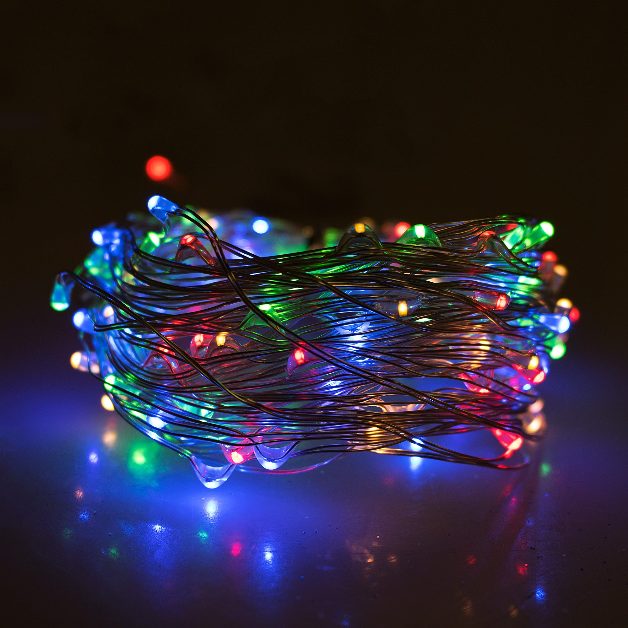 Kalėdinės lemputės springos cl0008 1.9 m, 20 led
