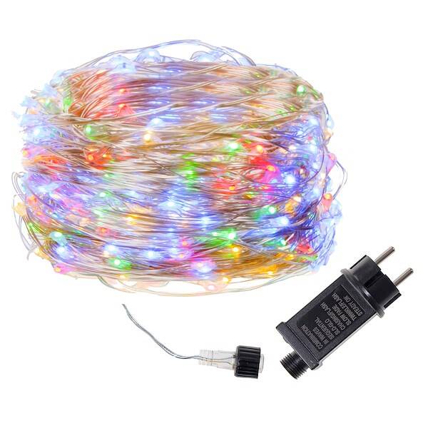 Dekoratyvinė girlianda springos 100 led, 10 m