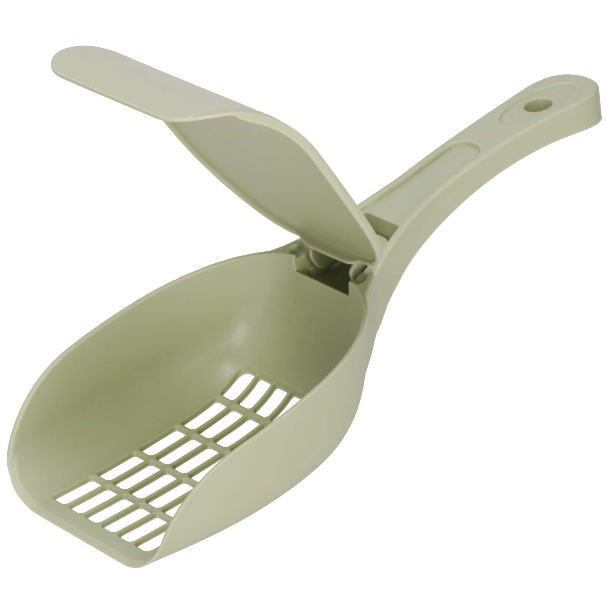 Kraiko dėžės semtuvėlis springos, žalias, 26,5 cm