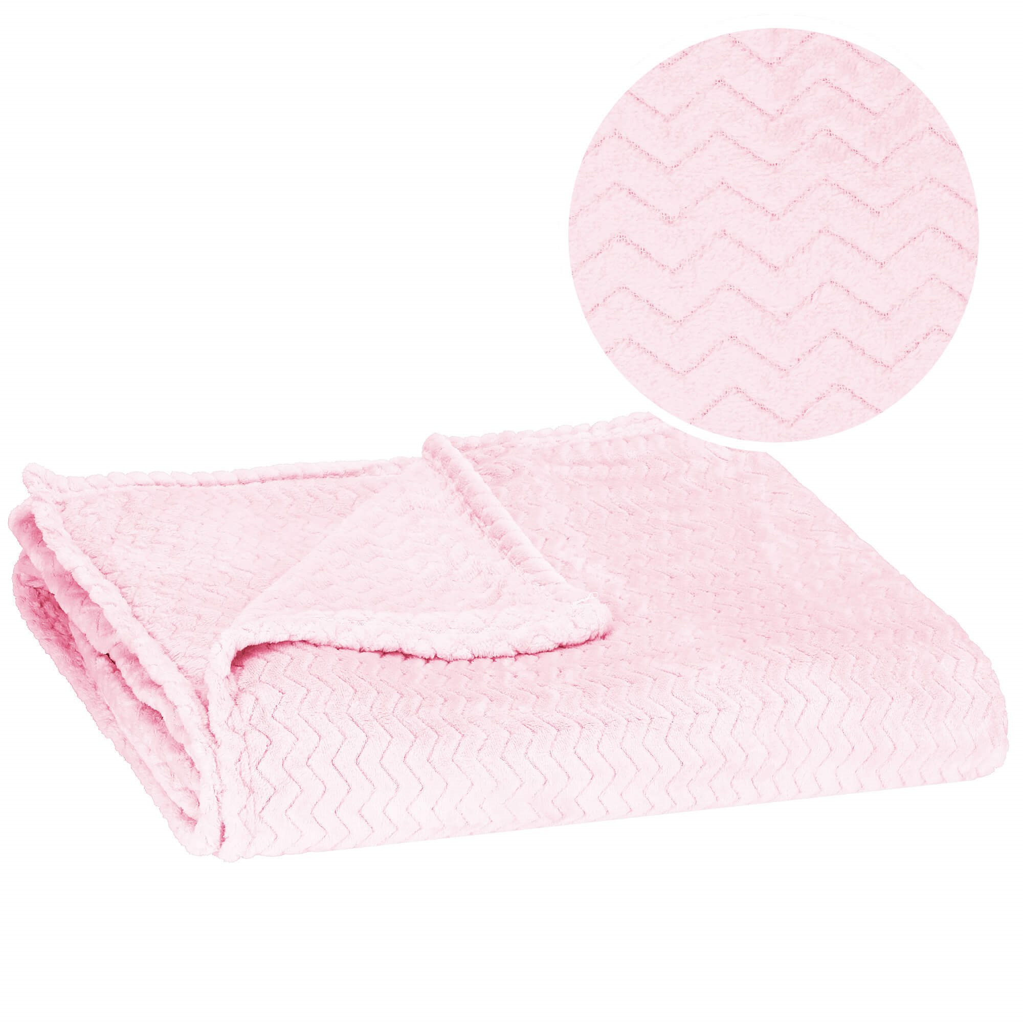 Pledas Lovely Blankets Extra Soft, rožinis, 200 cm x 220 cm