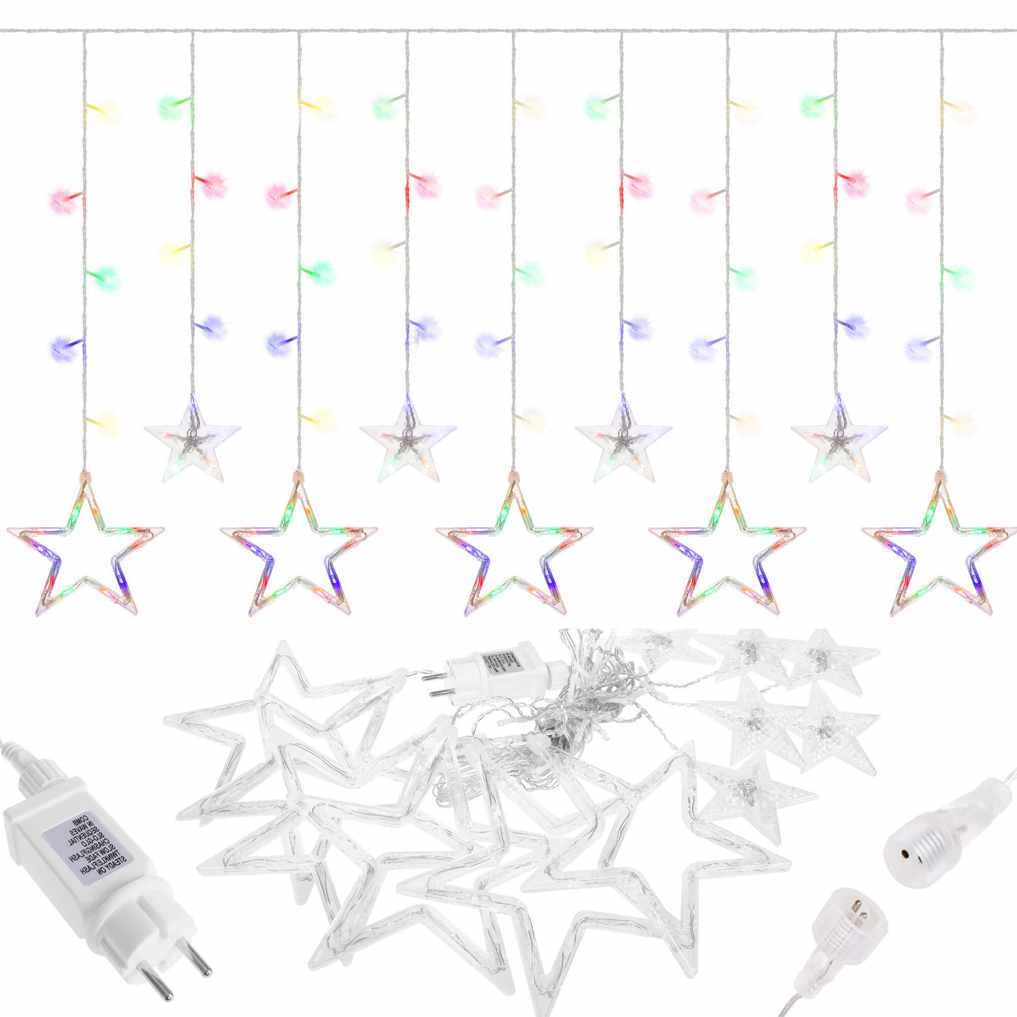 Užuolaida su led švieselėmis springos 138 led