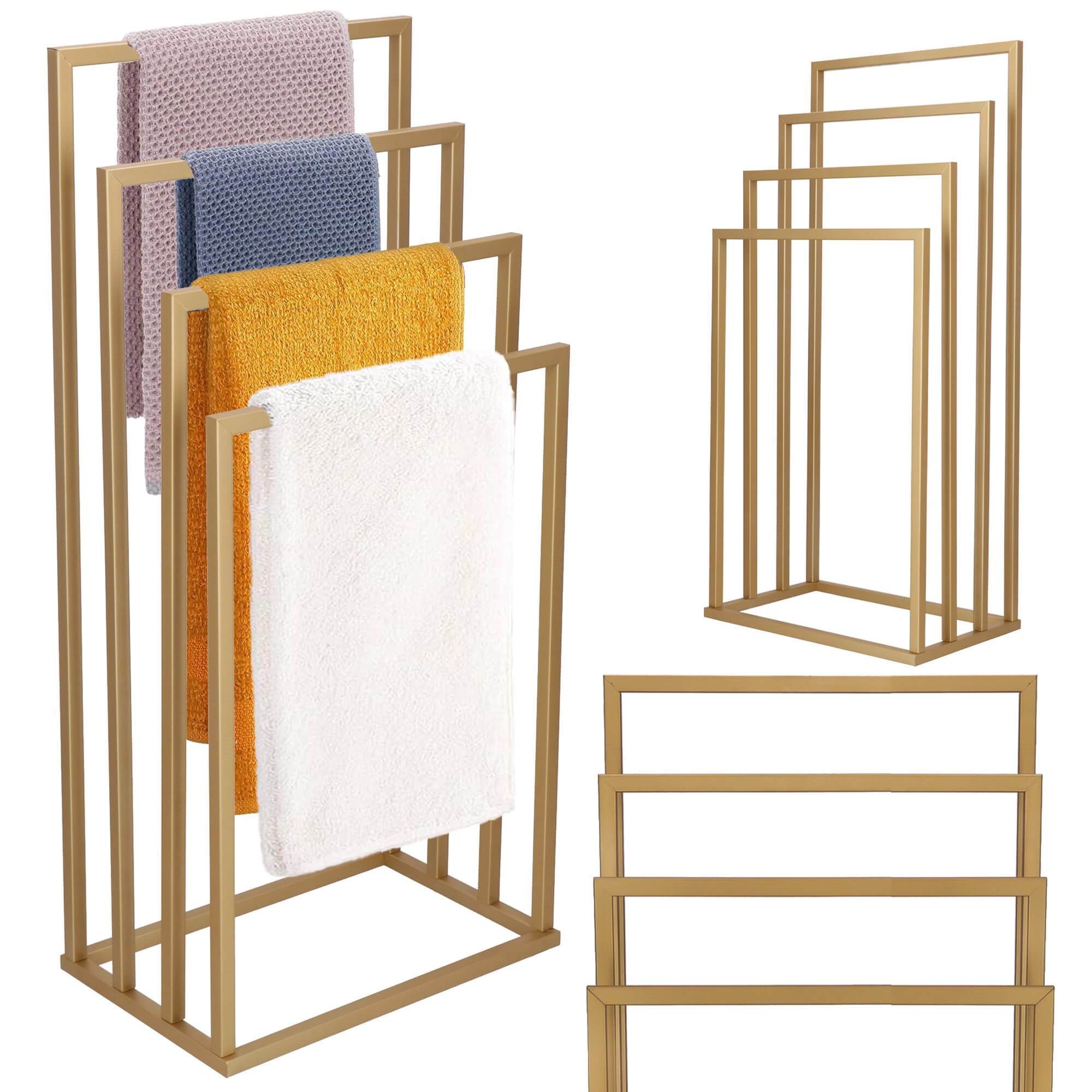 Rankšluosčių džiovykla springos hg0071, 94x45x29 cm, auksinė