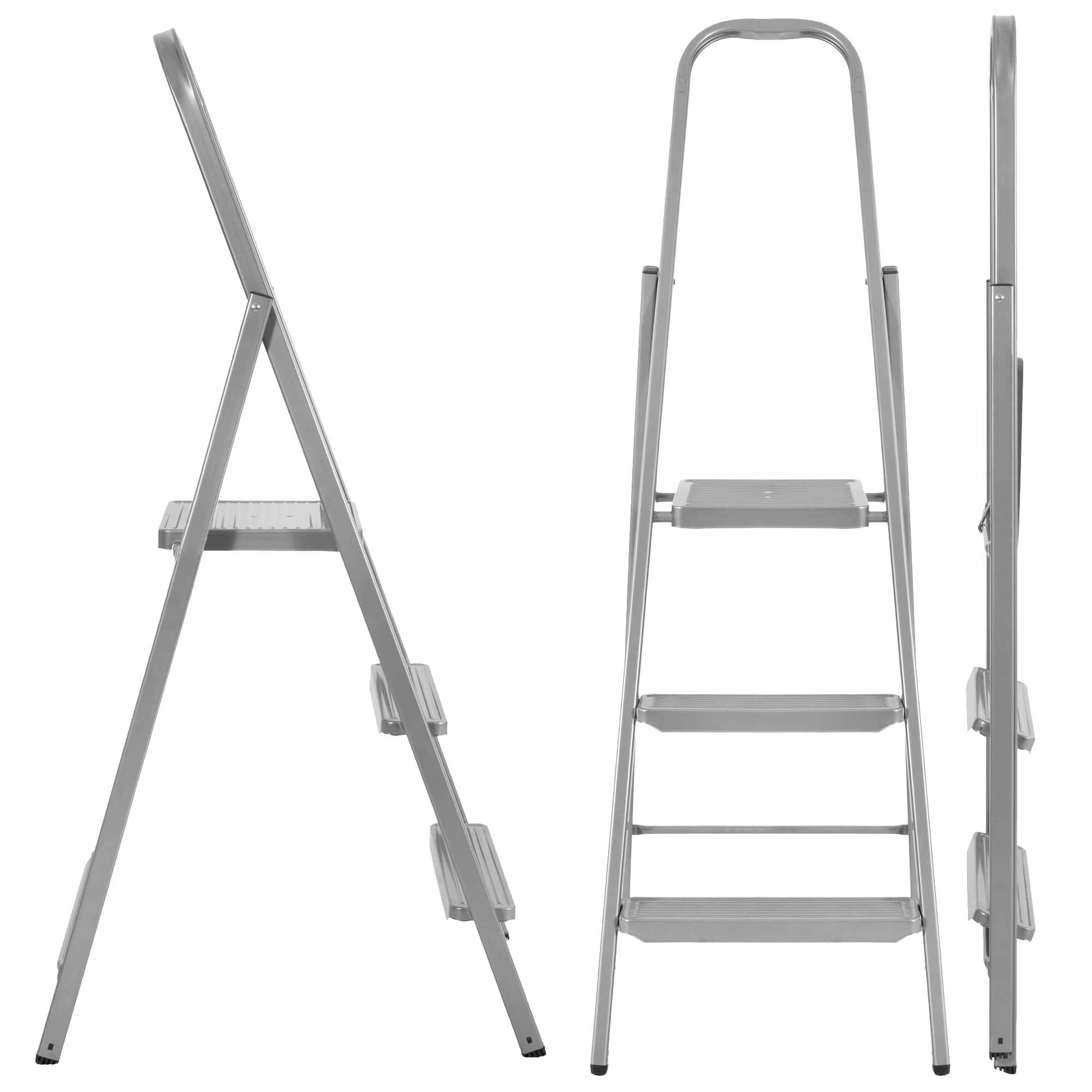 Sulankstomos kopėčios springos ld0098, 3 pakopos, 123 cm, iki 150 kg