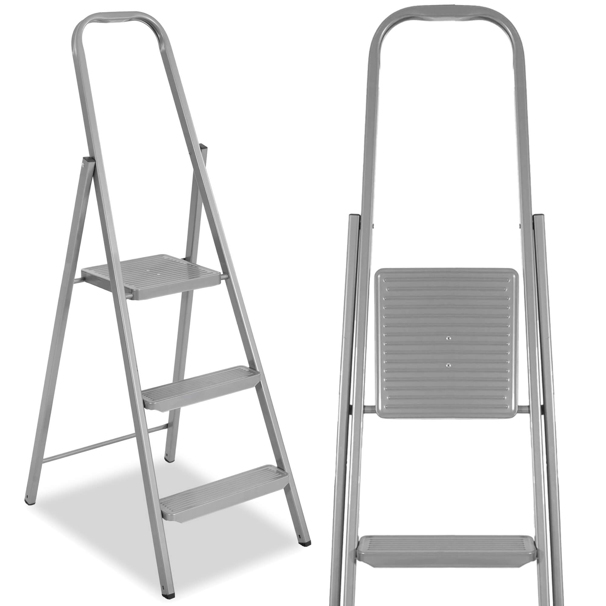 Sulankstomos kopėčios springos ld0098, 3 pakopos, 123 cm, iki 150 kg