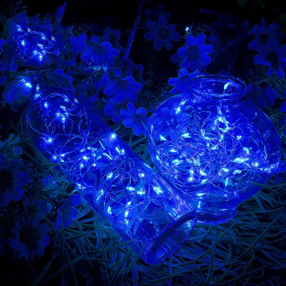 Kalėdų eglutės girlianda su 300 led lempučių, mėlyna 1