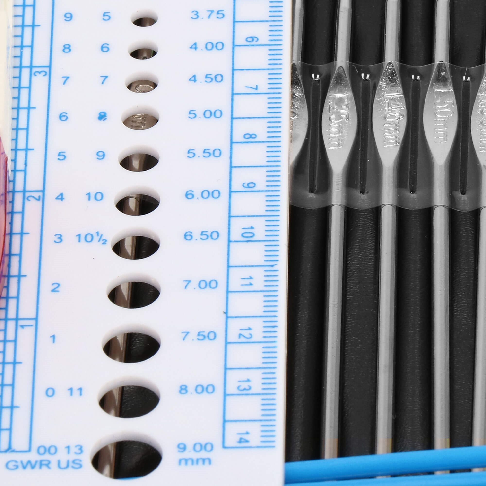 Nėrimo rinkinys springos ha7237, vąšeliai 0,6–6,5 mm 3